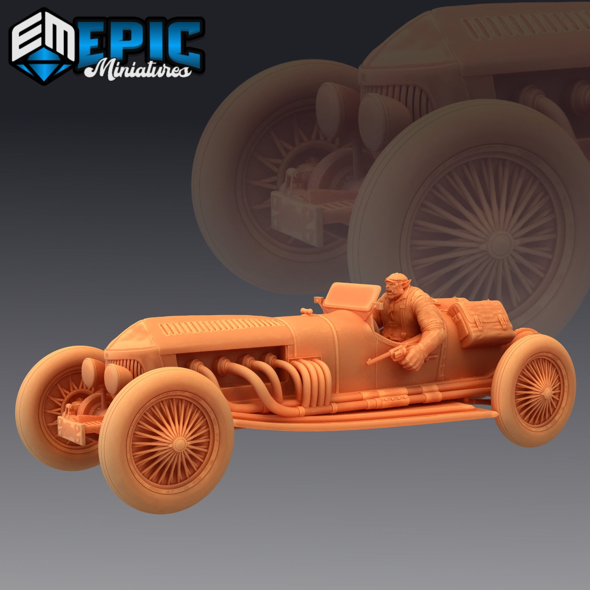 Gangster Car - Epic Miniatures