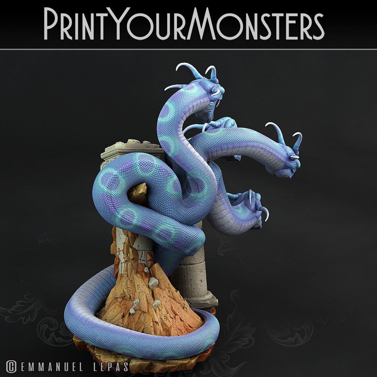 Shadow Hydra - Print Your Monsters