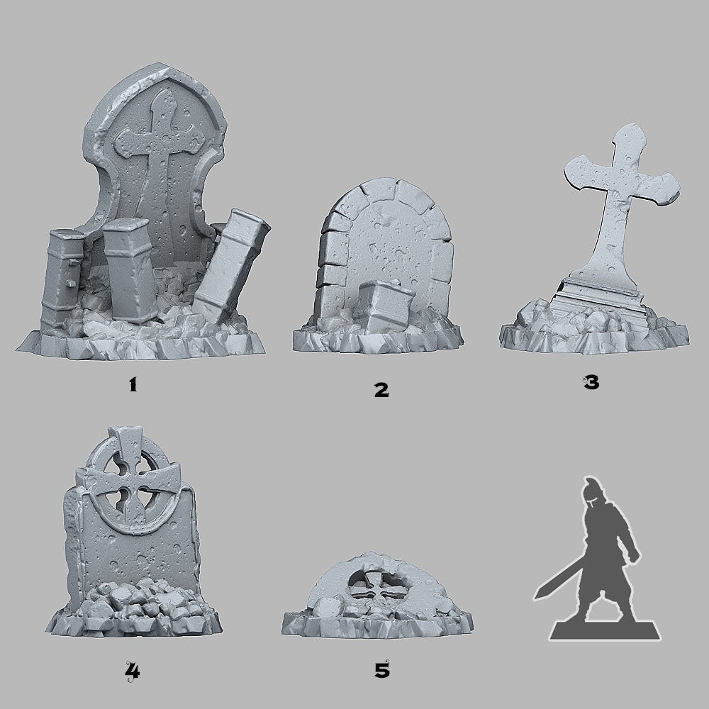 Lost Graveyards Scatter Terrain - Fantastic Plants and Rocks