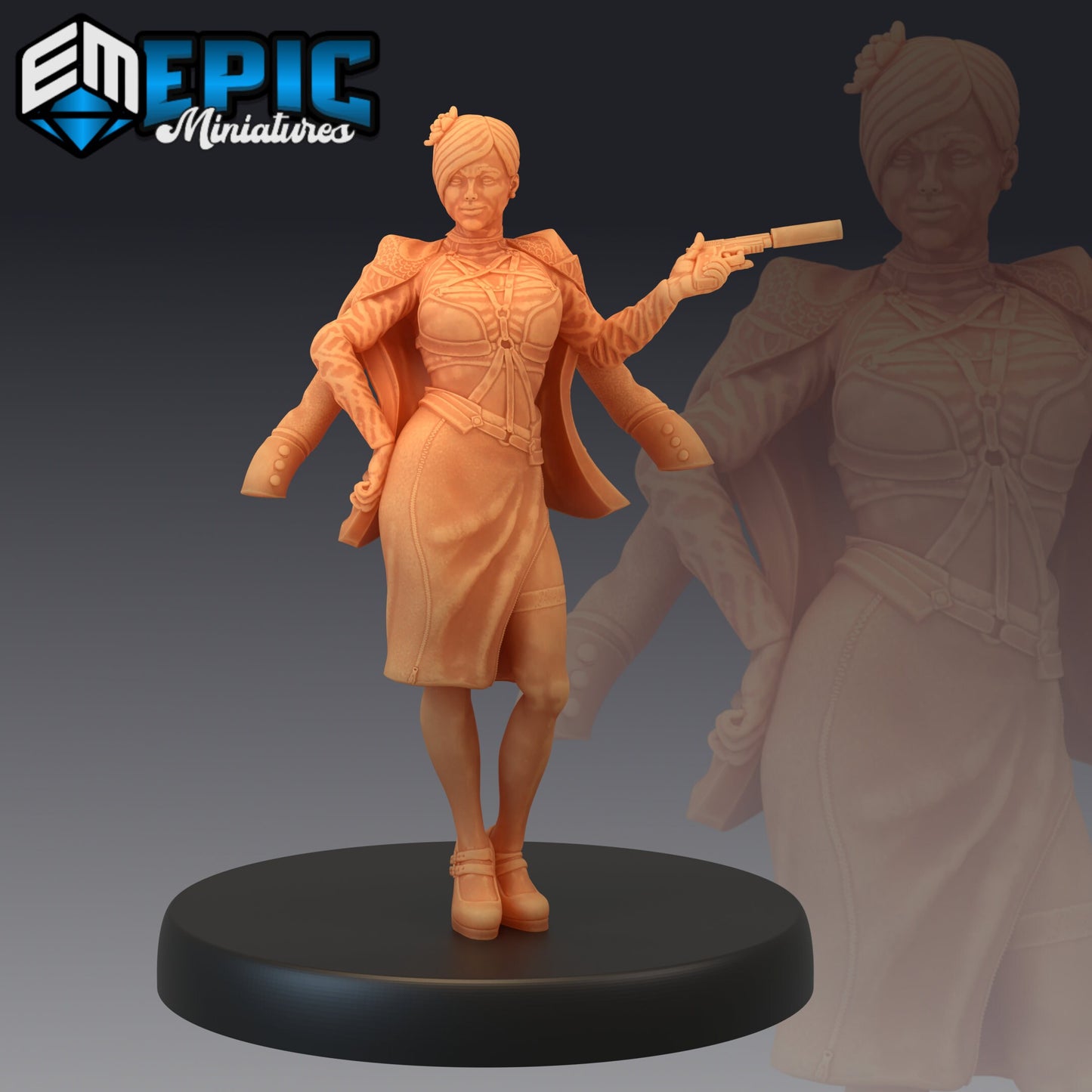 Gangster Lady Charlotte - Epic Miniatures