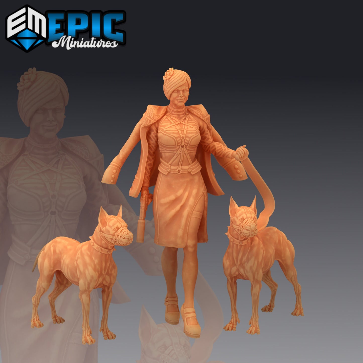 Gangster Lady Charlotte - Epic Miniatures