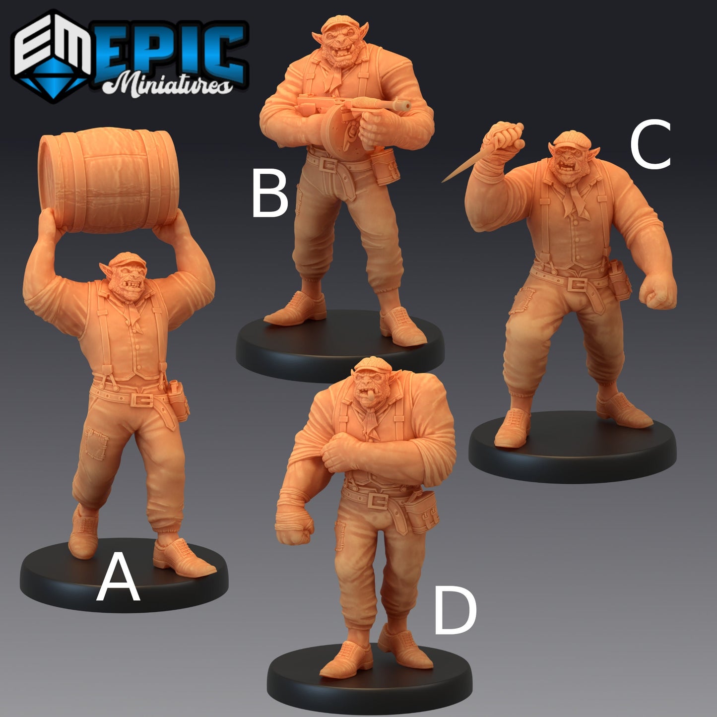 Orc Henchman - Epic Miniatures