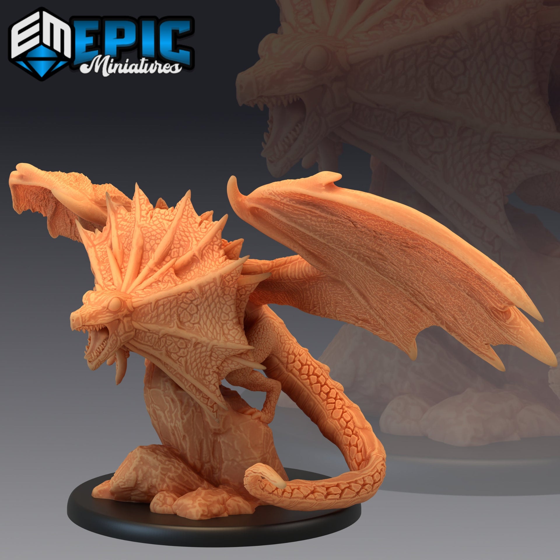 Tropical Wyvern - Epic Miniatures