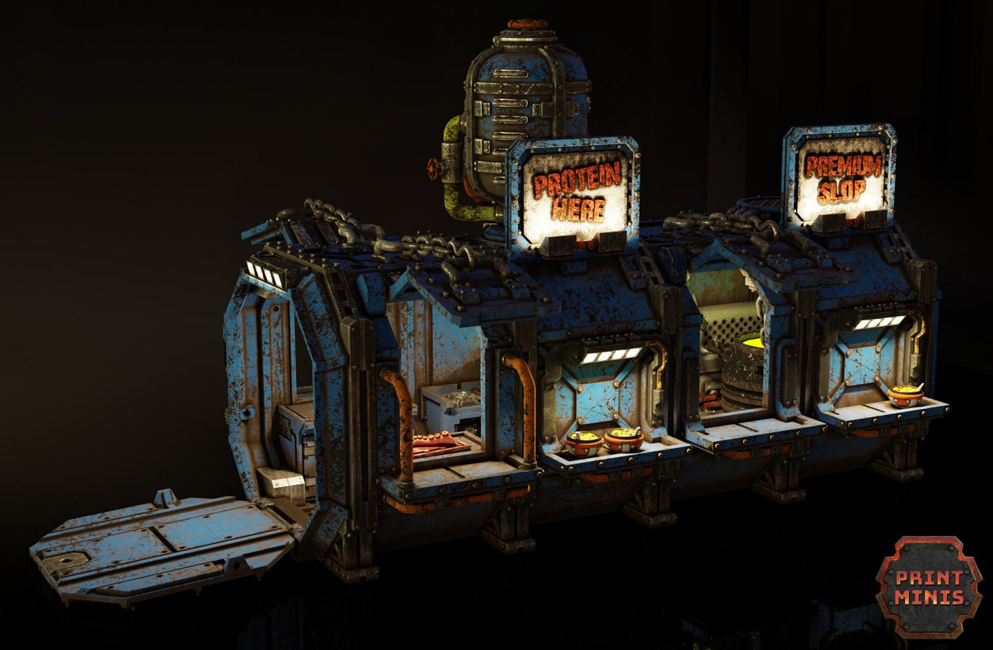 Modular Shipping Container Set - Print Minis