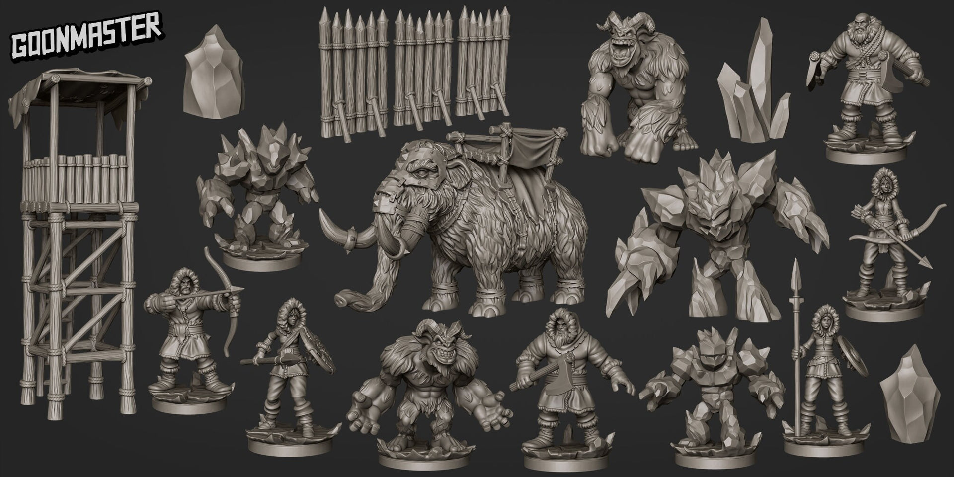 Frozen Tribe Warband - Goonmaster