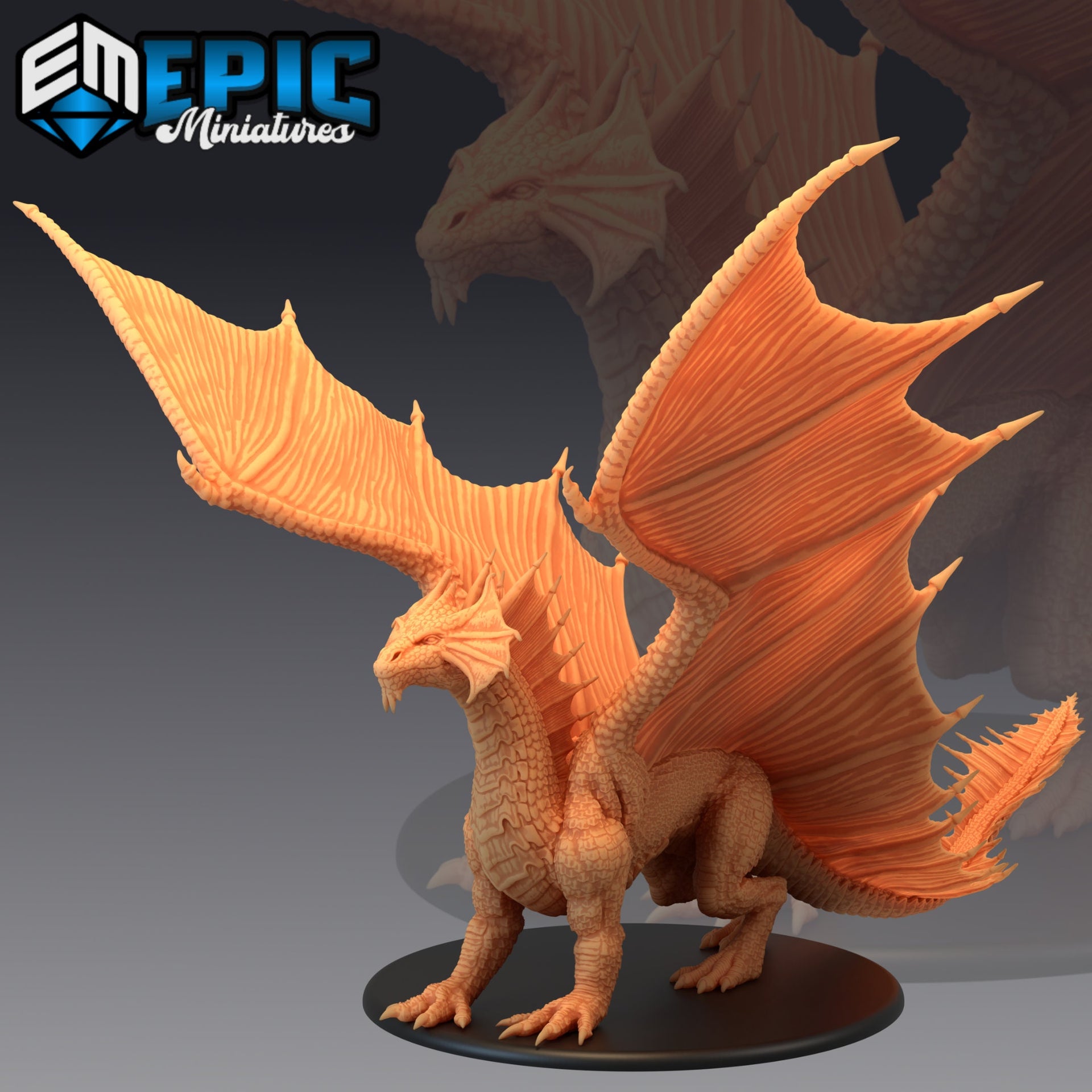 Brass Dragon - Epic Miniatures