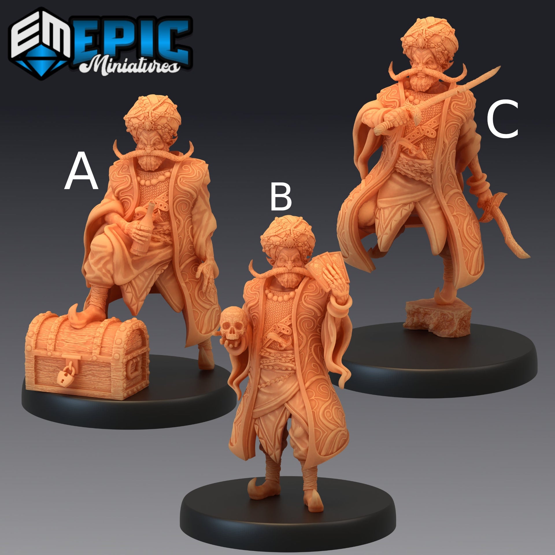 Shady Fortune Teller - Epic Miniatures