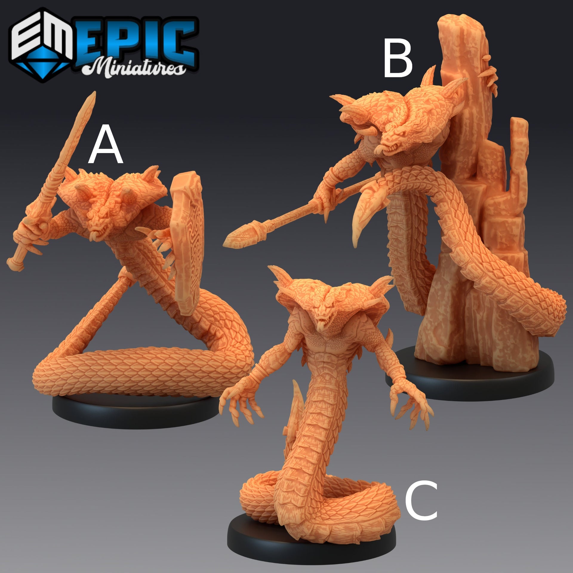 Cobra Folk - Epic Miniatures