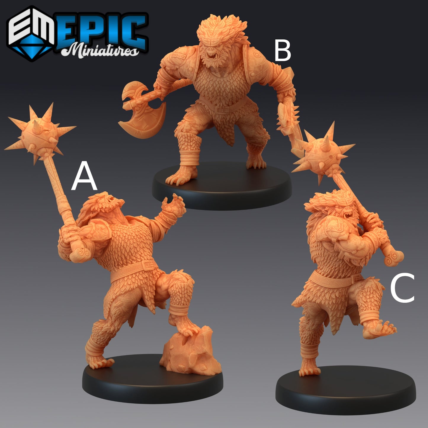 Bugbear Warrior - Epic Miniatures