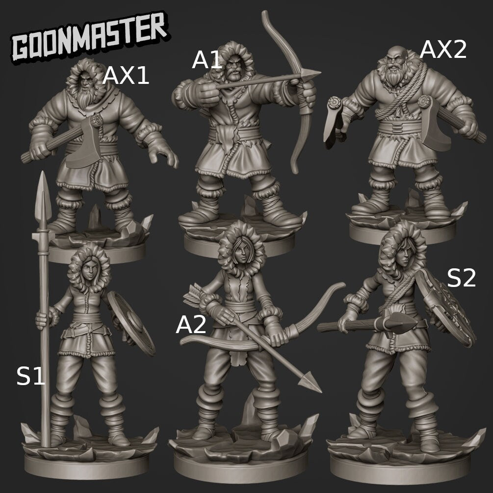 Frozen Tribe Warband - Goonmaster