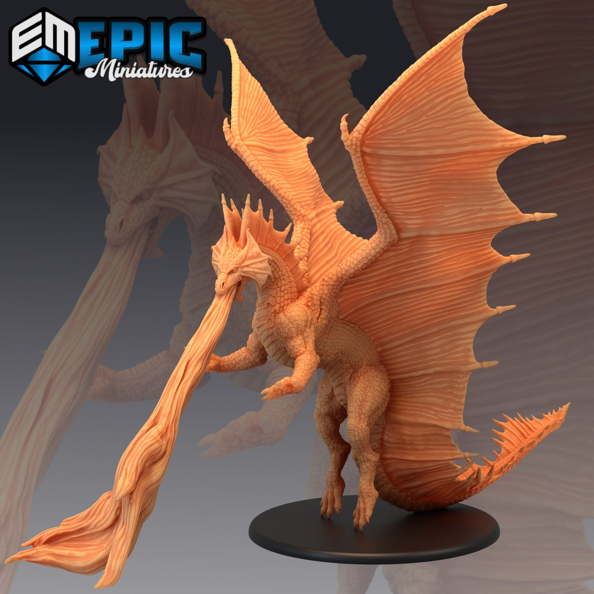 Brass Dragon - Epic Miniatures