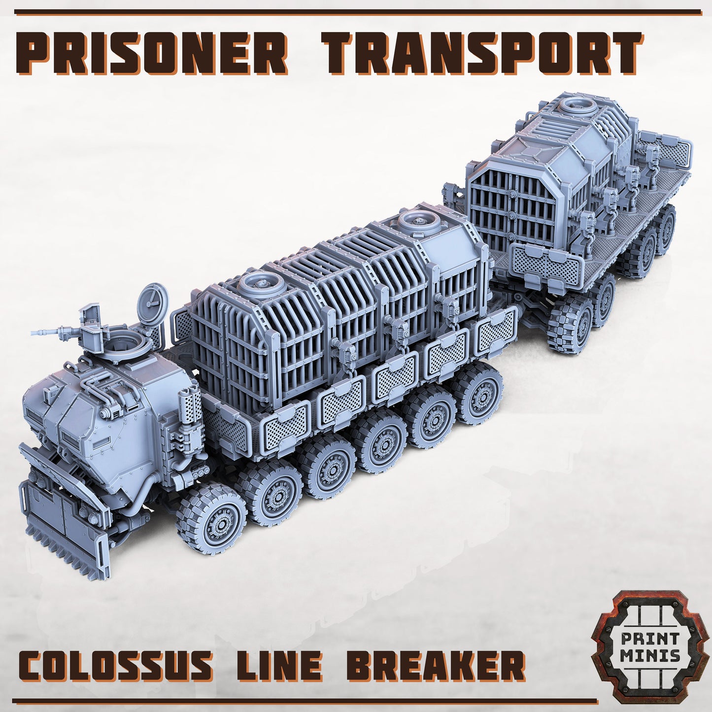 Modular Prison Cell - Print Minis