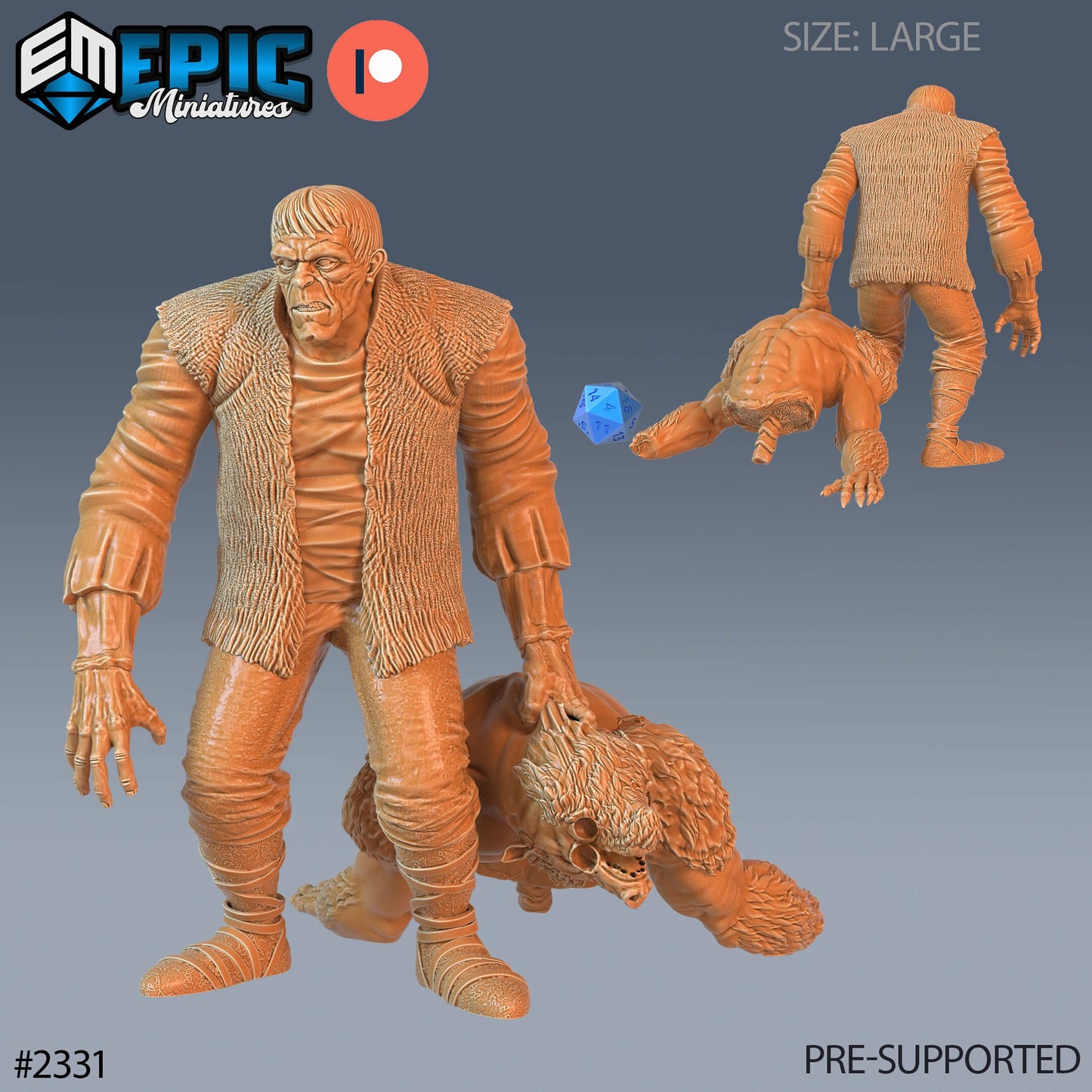 Frankensteins Monster - Epic Miniatures