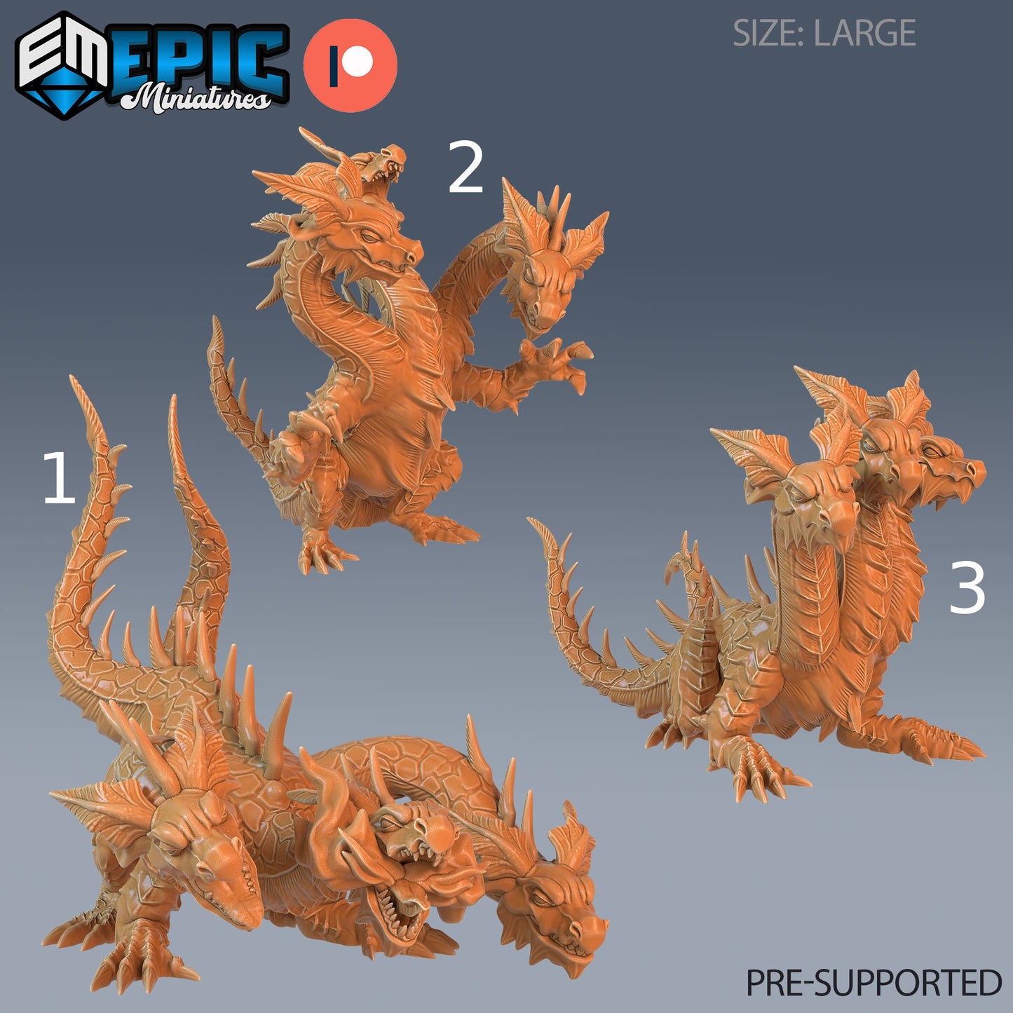 Dungeon Hydra - Epic Miniatures