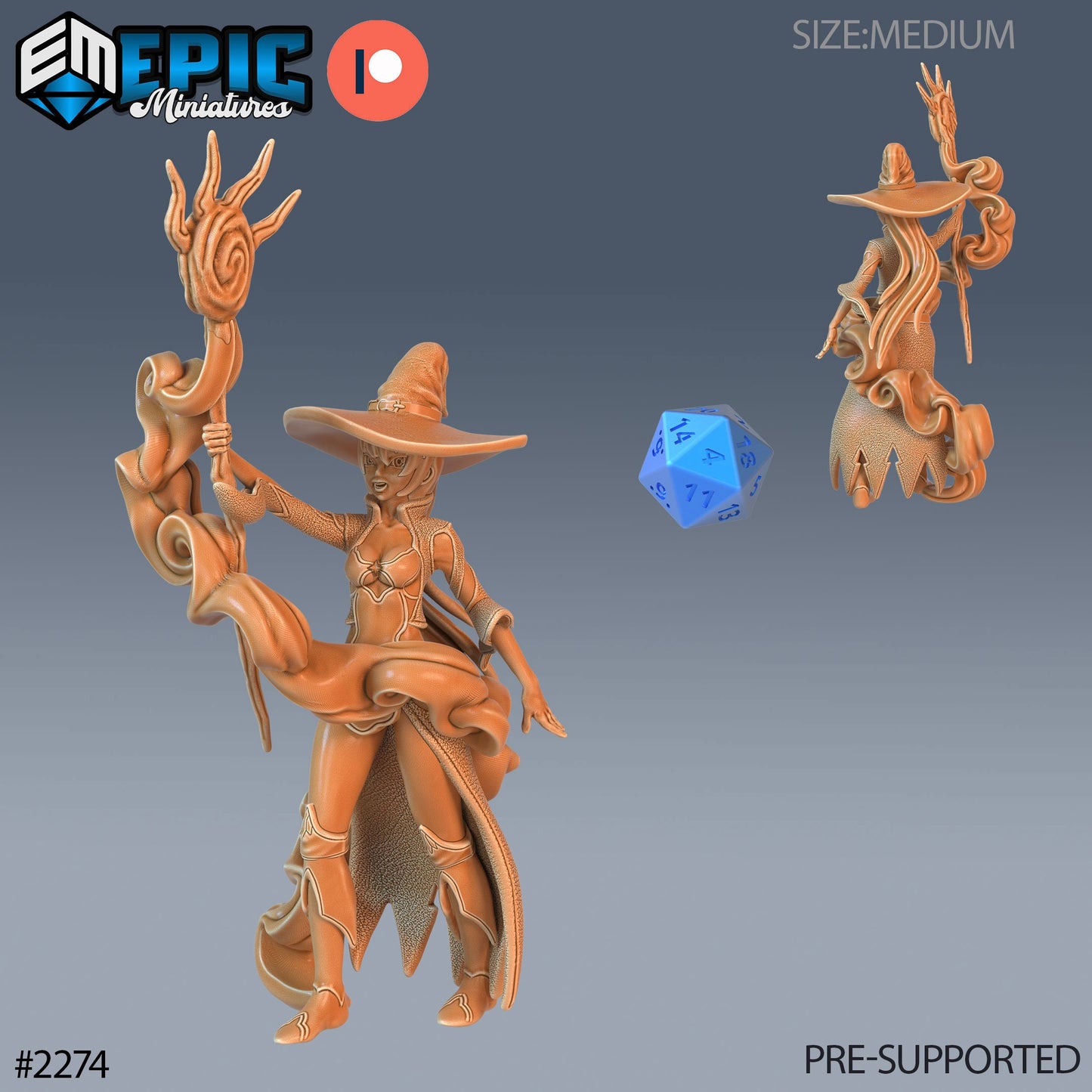 Young Witch - Epic Miniatures