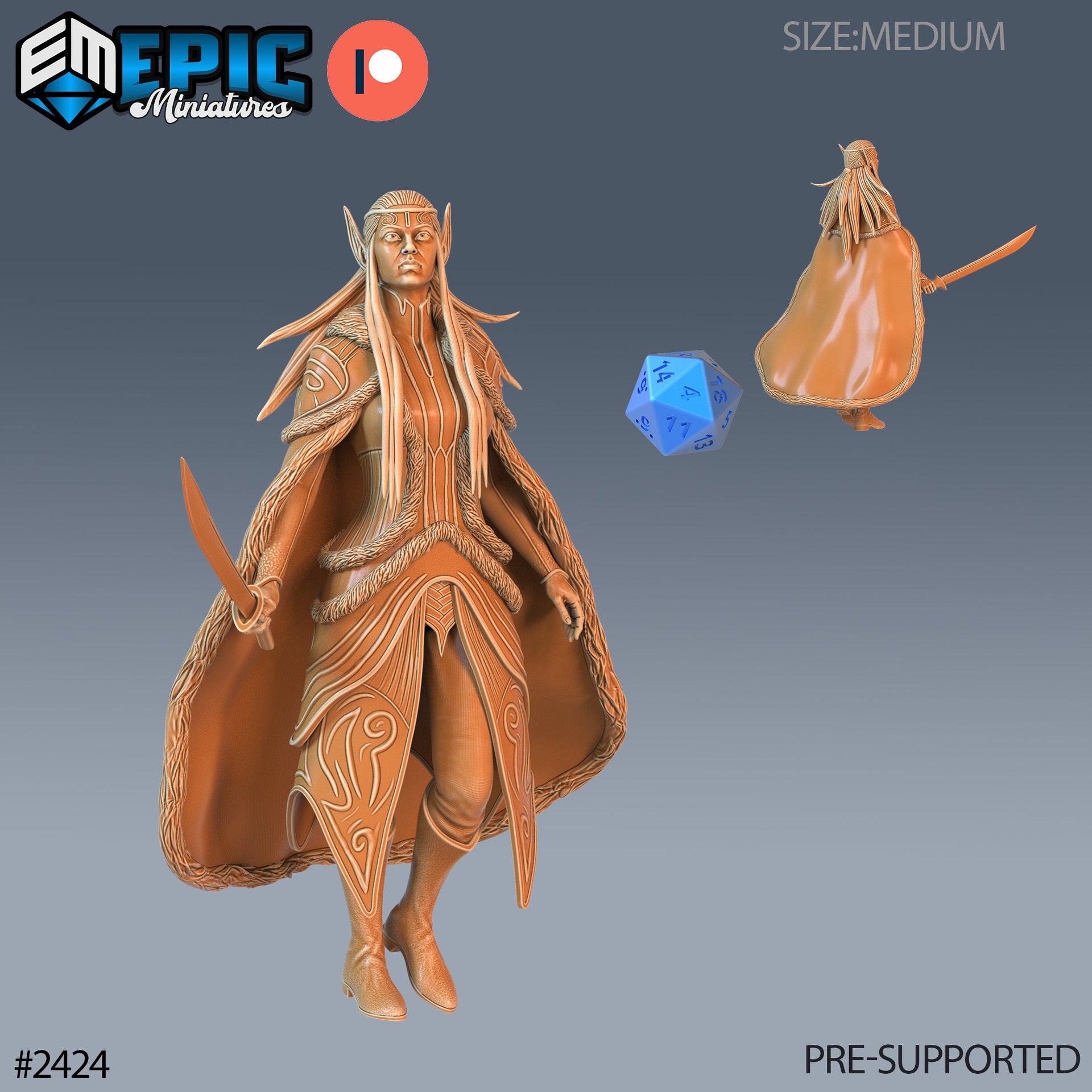 Fey Elf Winter - Epic Miniatures