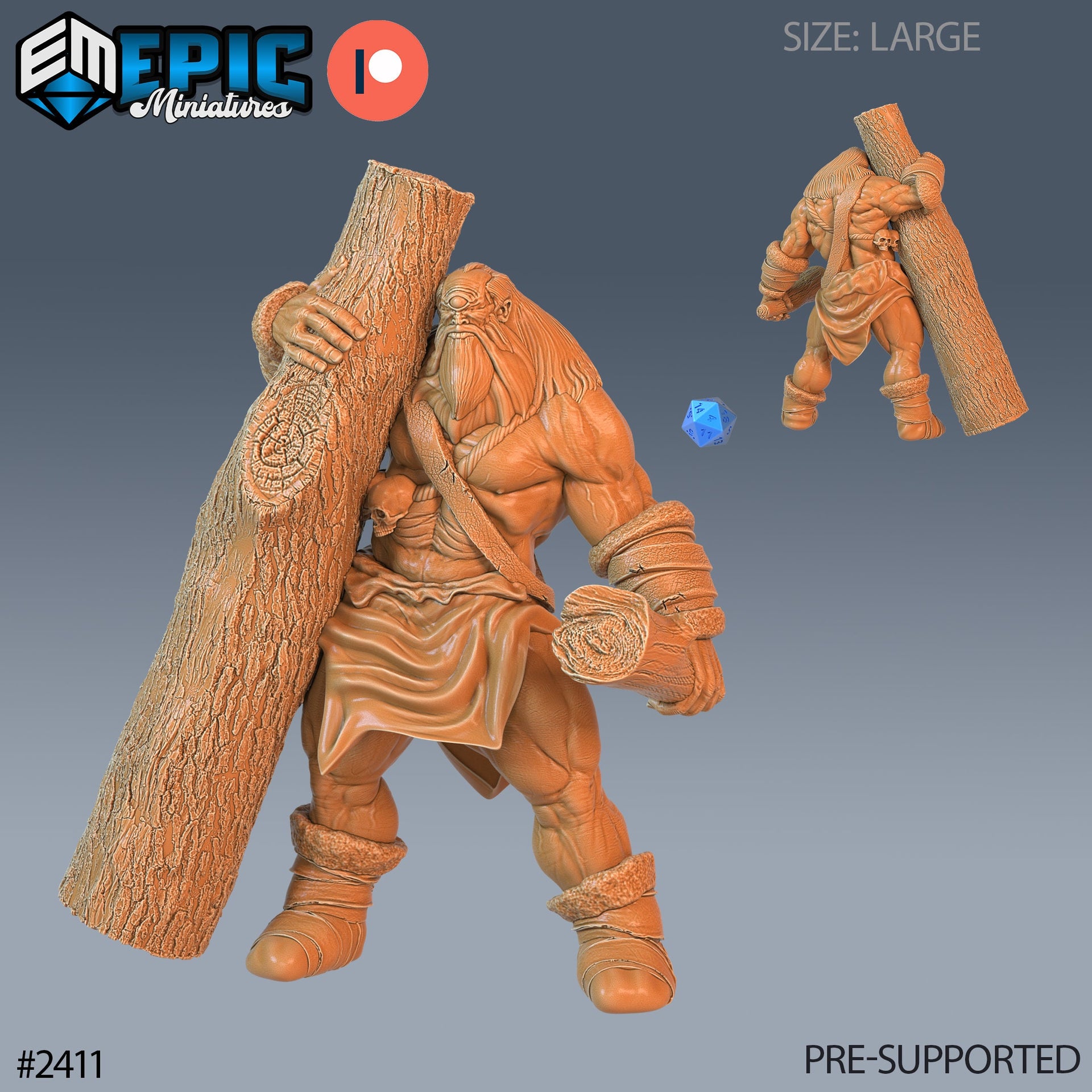 Snow cyclops - Epic Miniatures