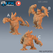 Skin Stitch Dragon - Epic Miniatures