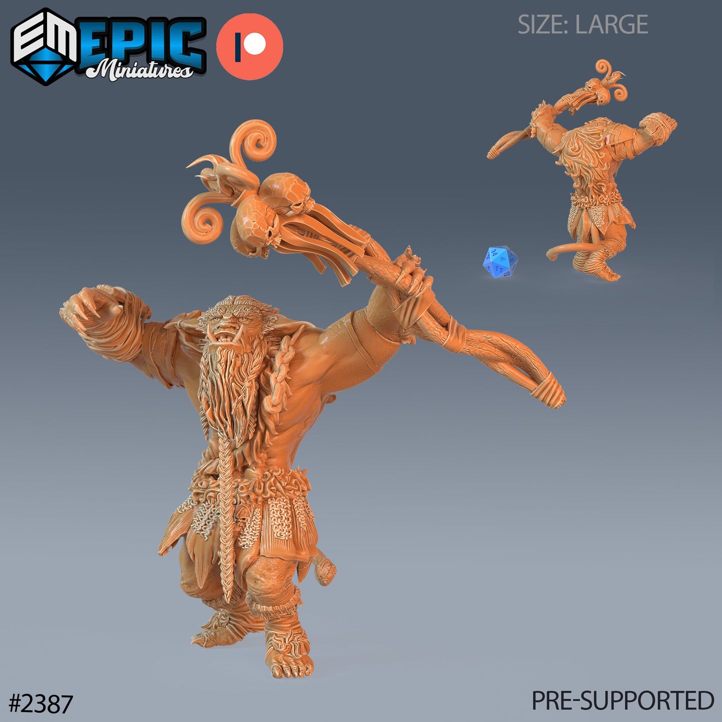 Forest Ogre - Epic Miniatures