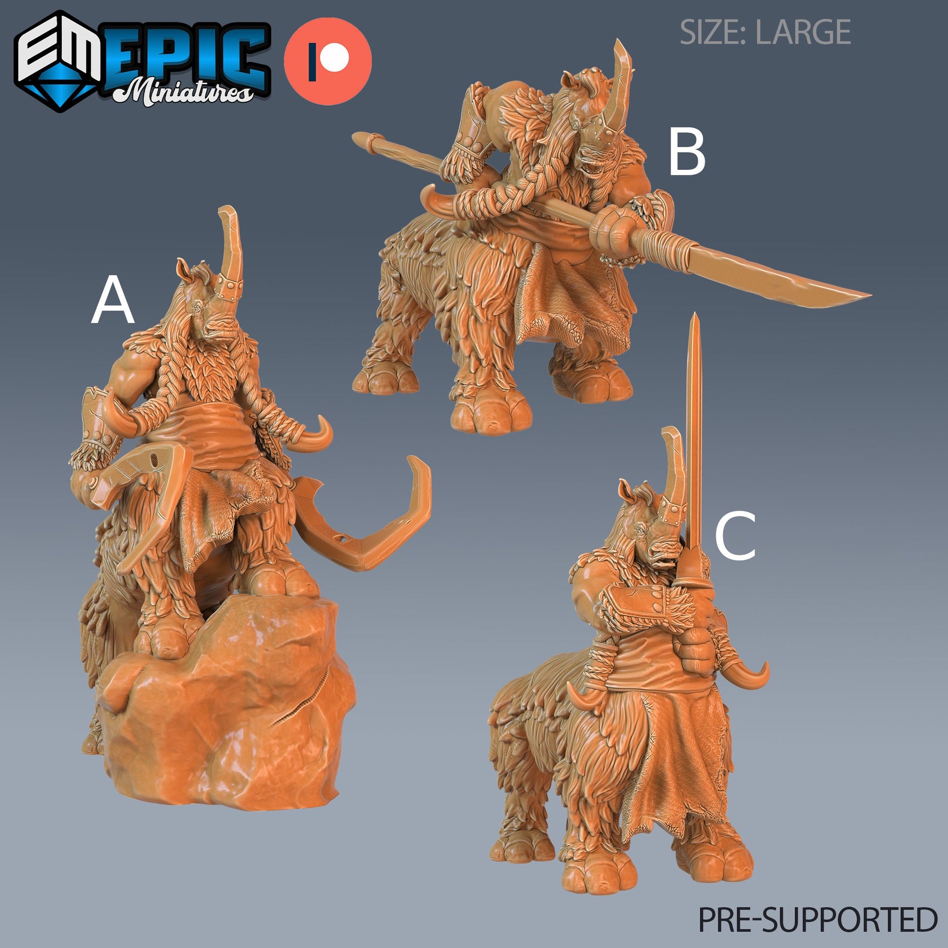 Rhino Centaur - Epic Miniatures