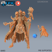 Skeleton Skull King - Epic Miniatures