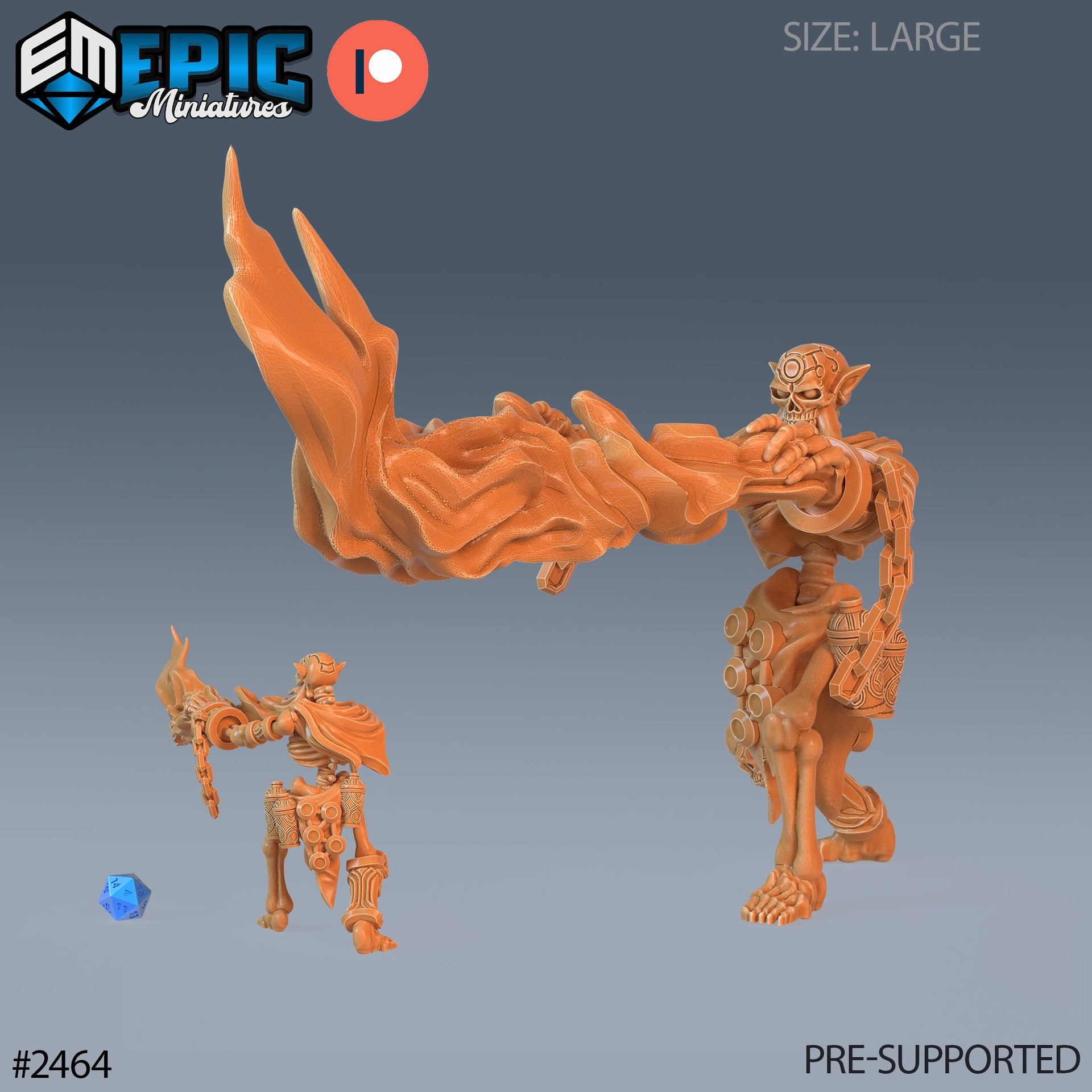 Troll Skeleton - Epic Miniatures