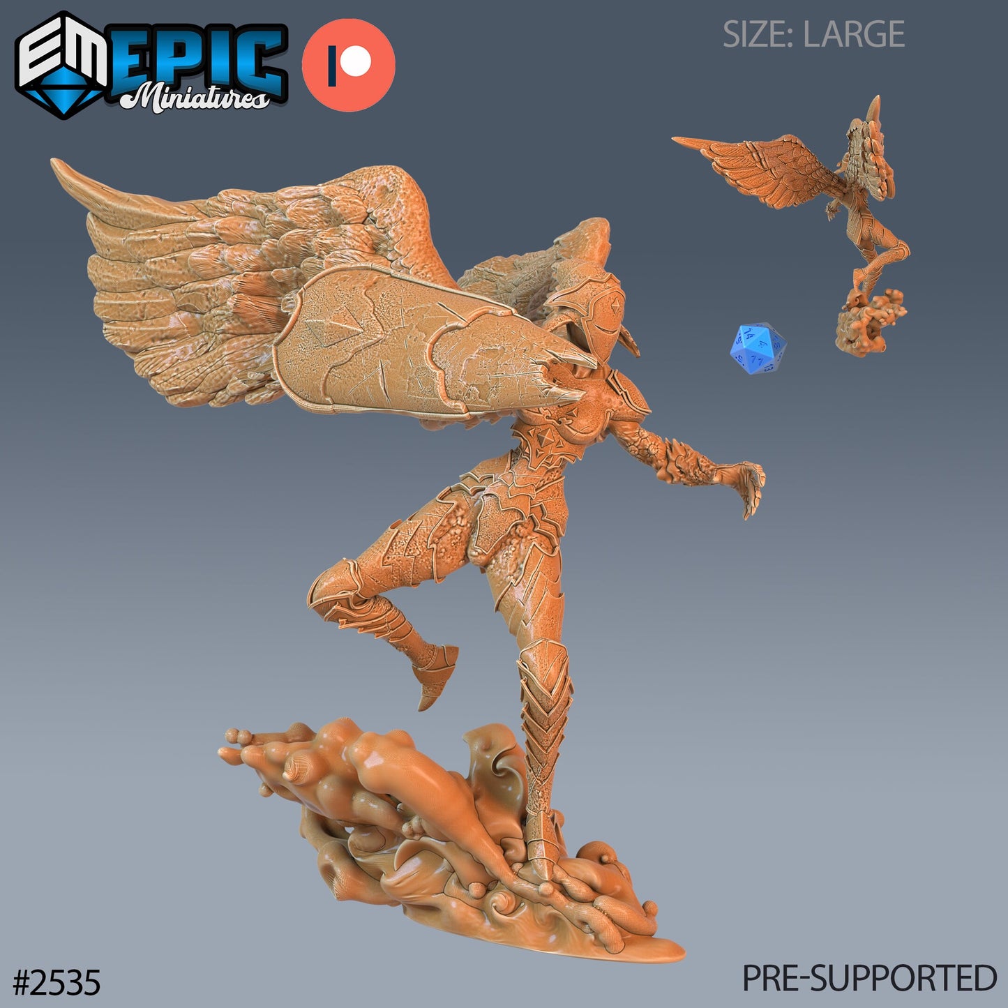 Animated Angel Statue - Epic Miniatures