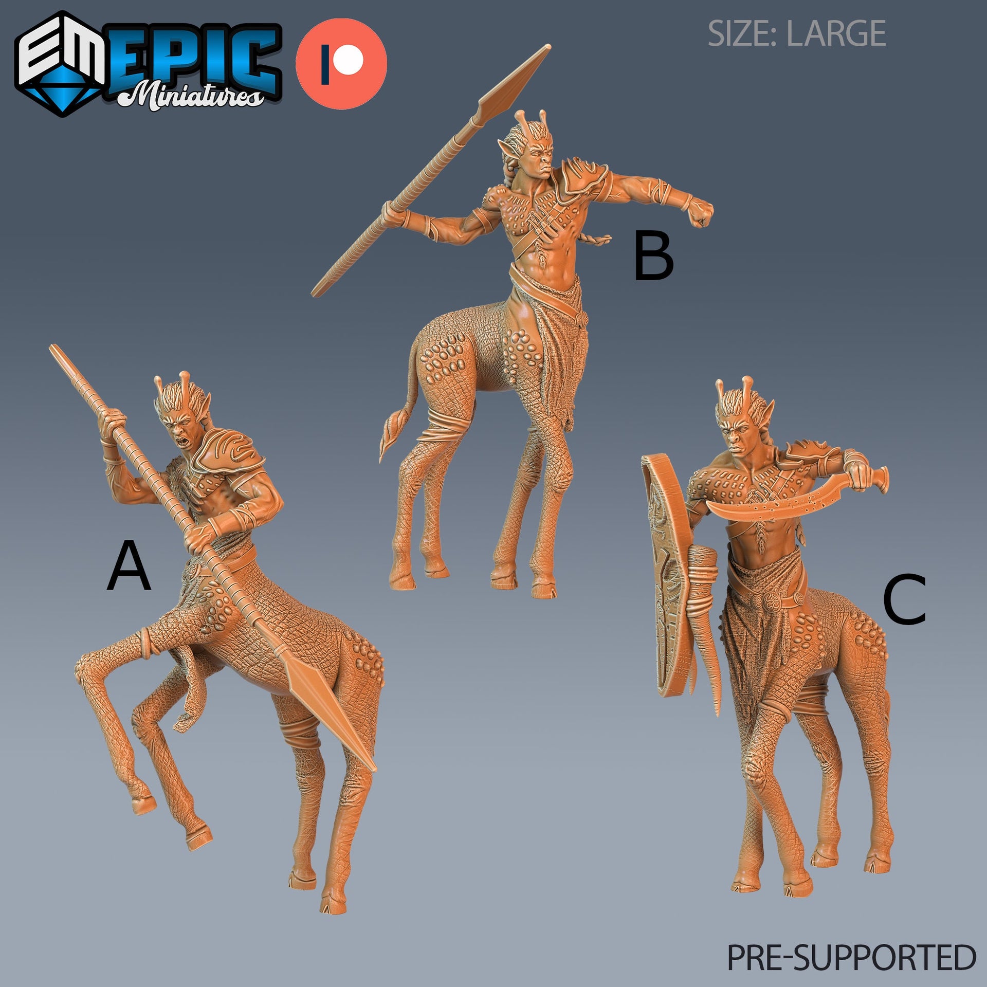 Giraffe Centaur - Epic Miniatures