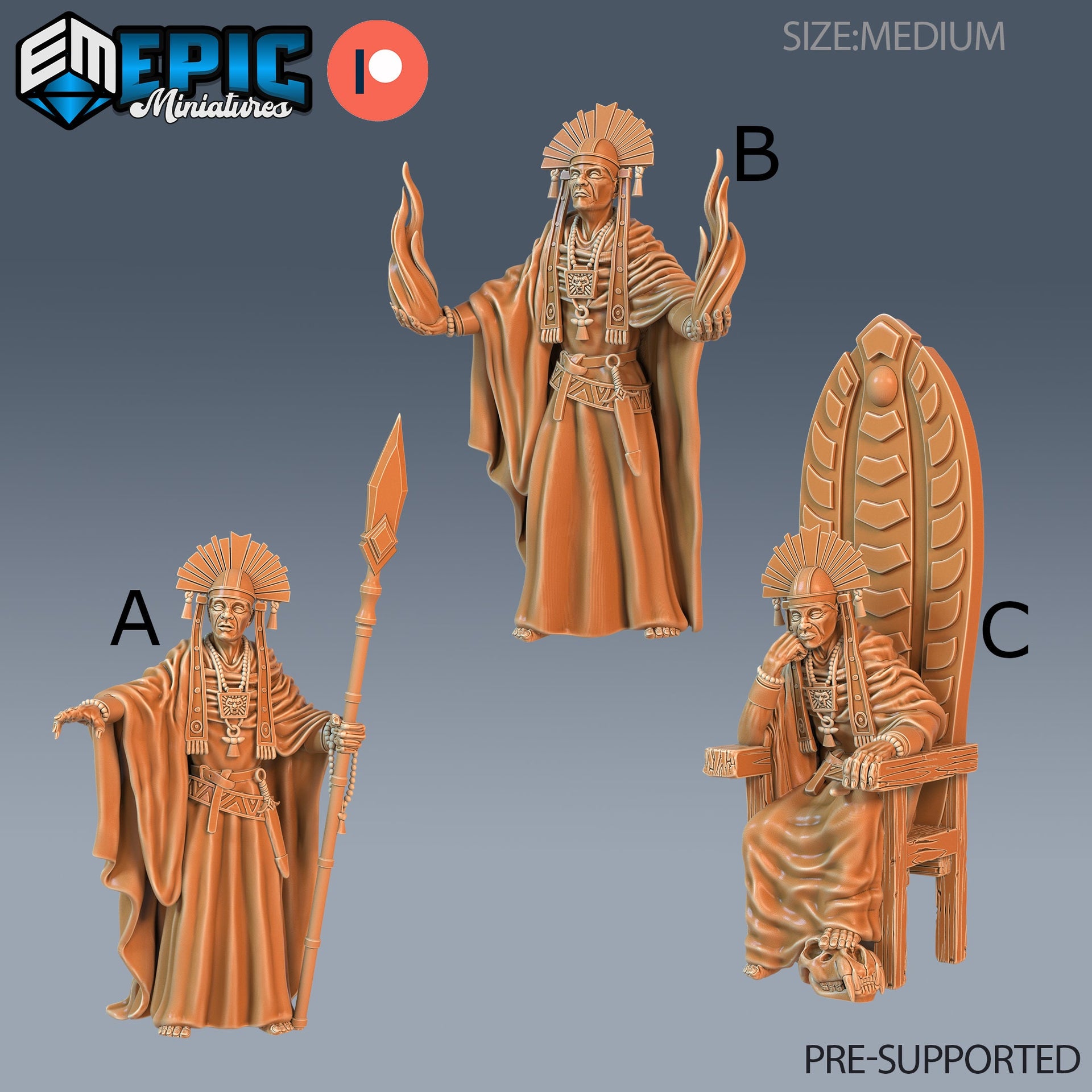 Shaman Chief - Epic Miniatures