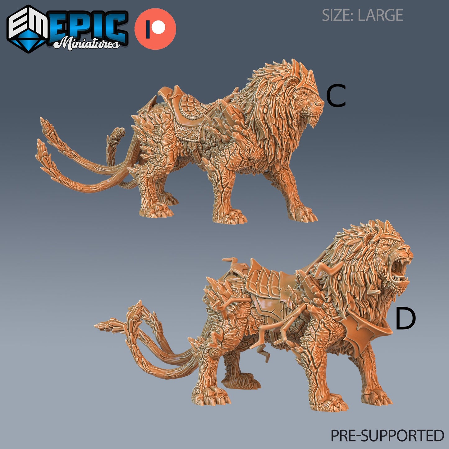 Thunder Lion - Epic Miniatures