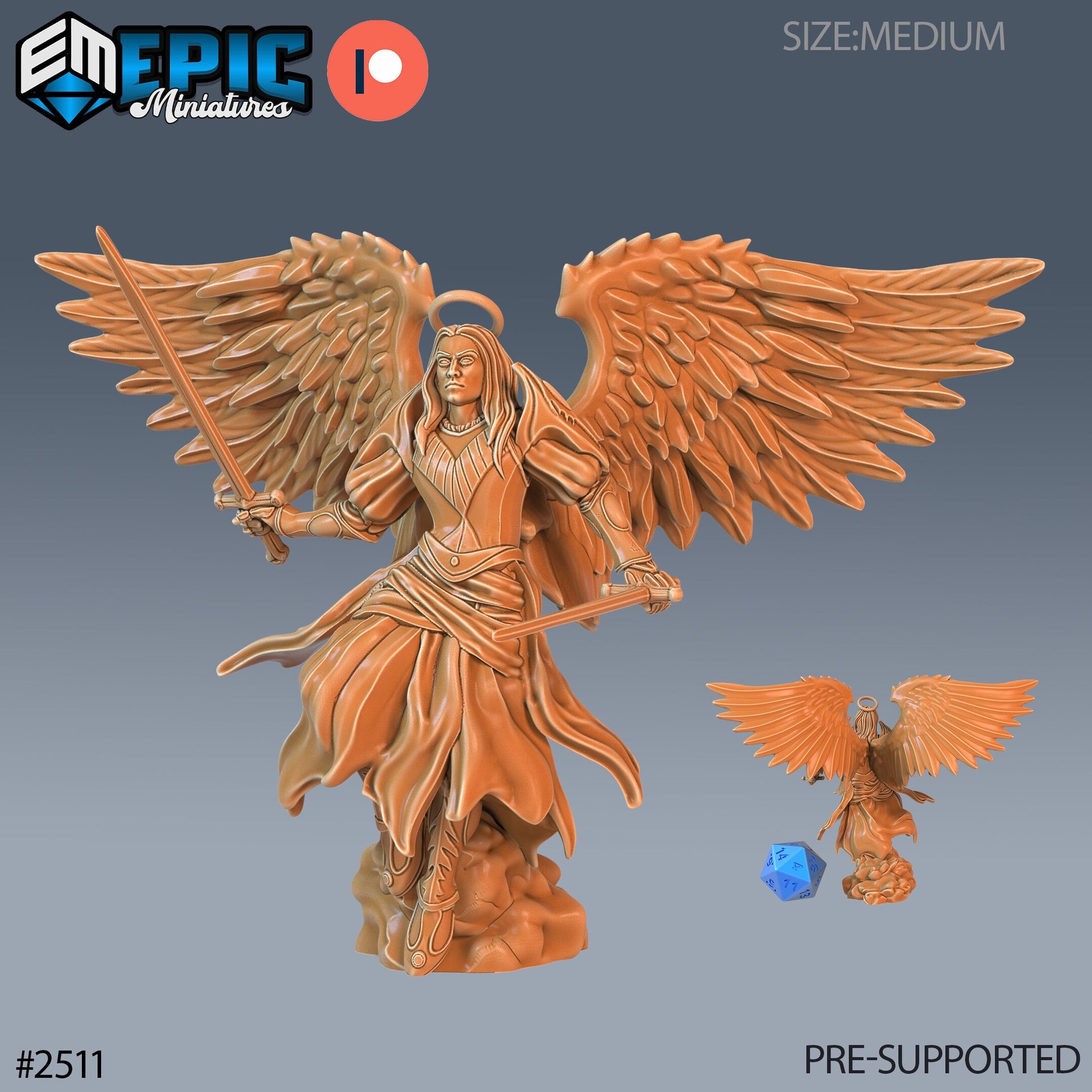 Angel Male - Epic Miniatures