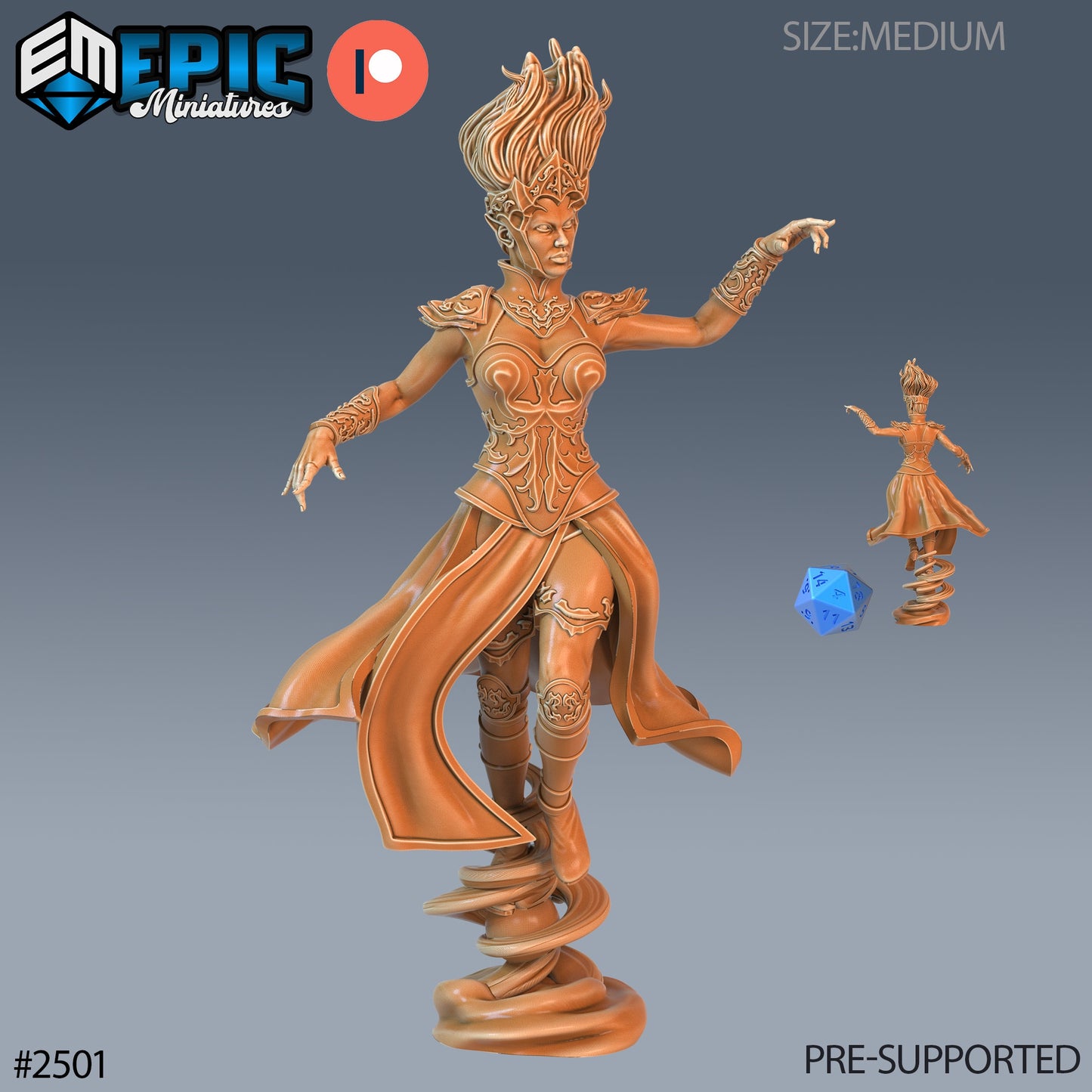 Wind Genasi - Epic Miniatures