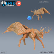 Winged Deer - Epic Miniatures