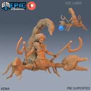 Scorpion Arachne - Epic Miniatures