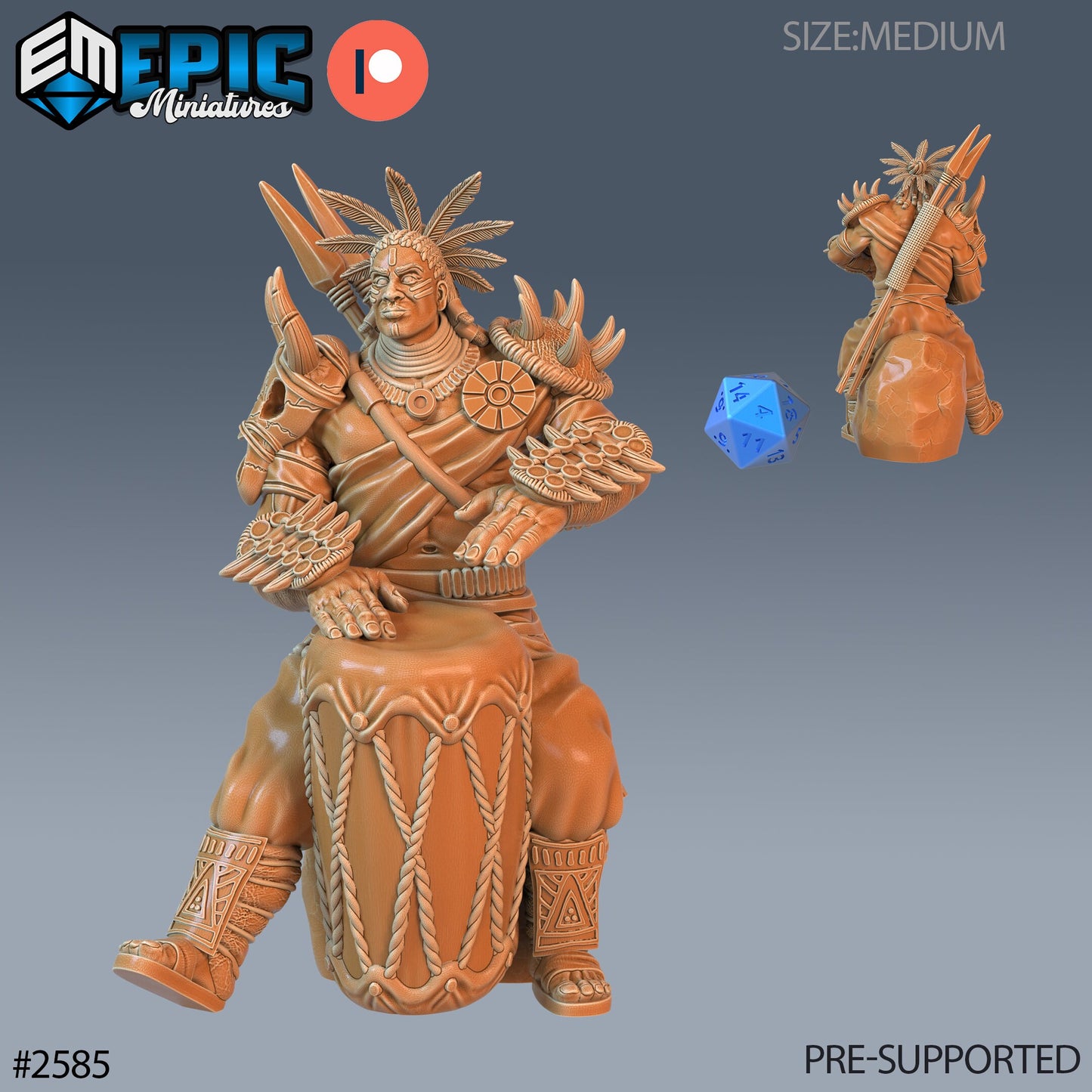 Tribe Champion - Epic Miniatures