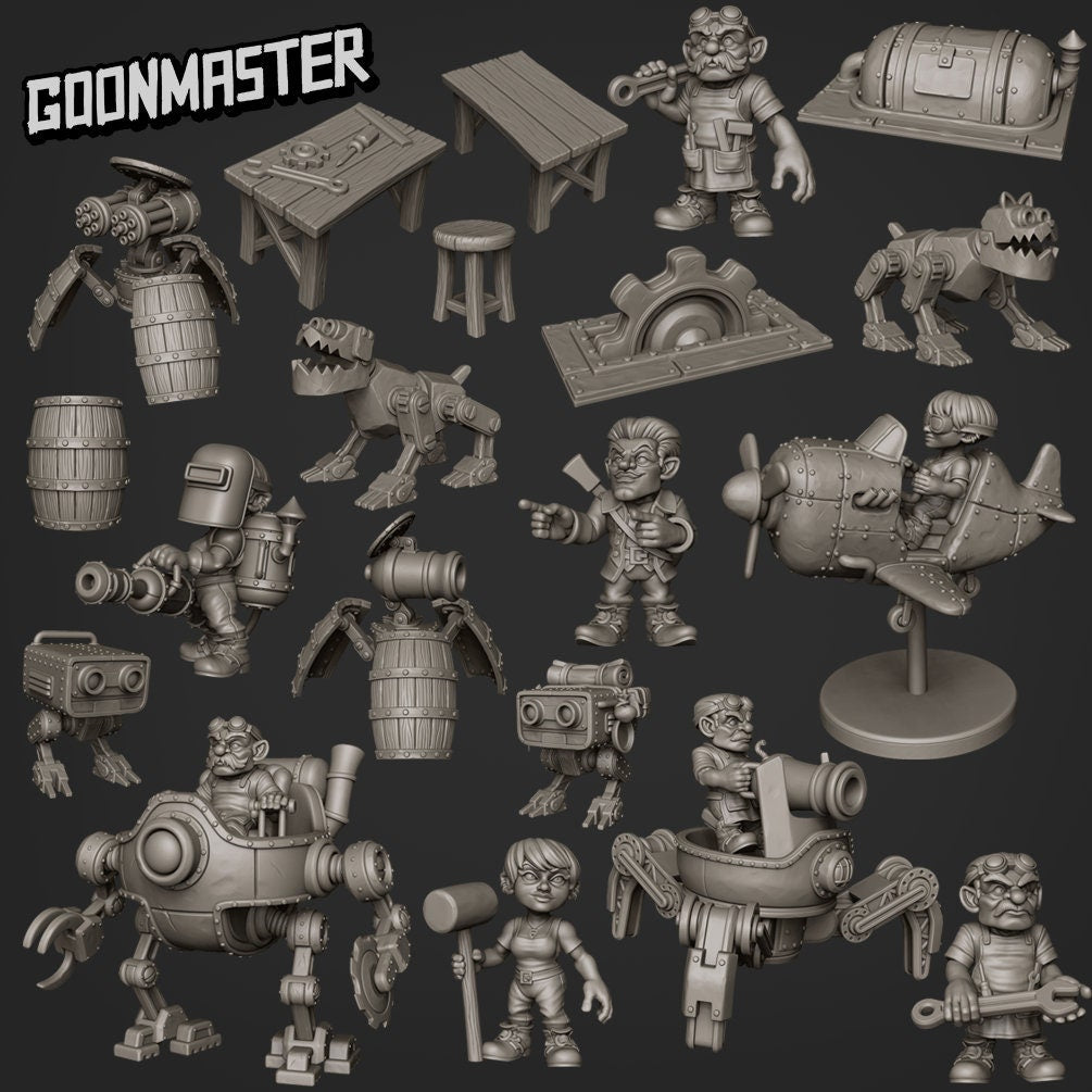Sheet Metal Bases - Goonmaster
