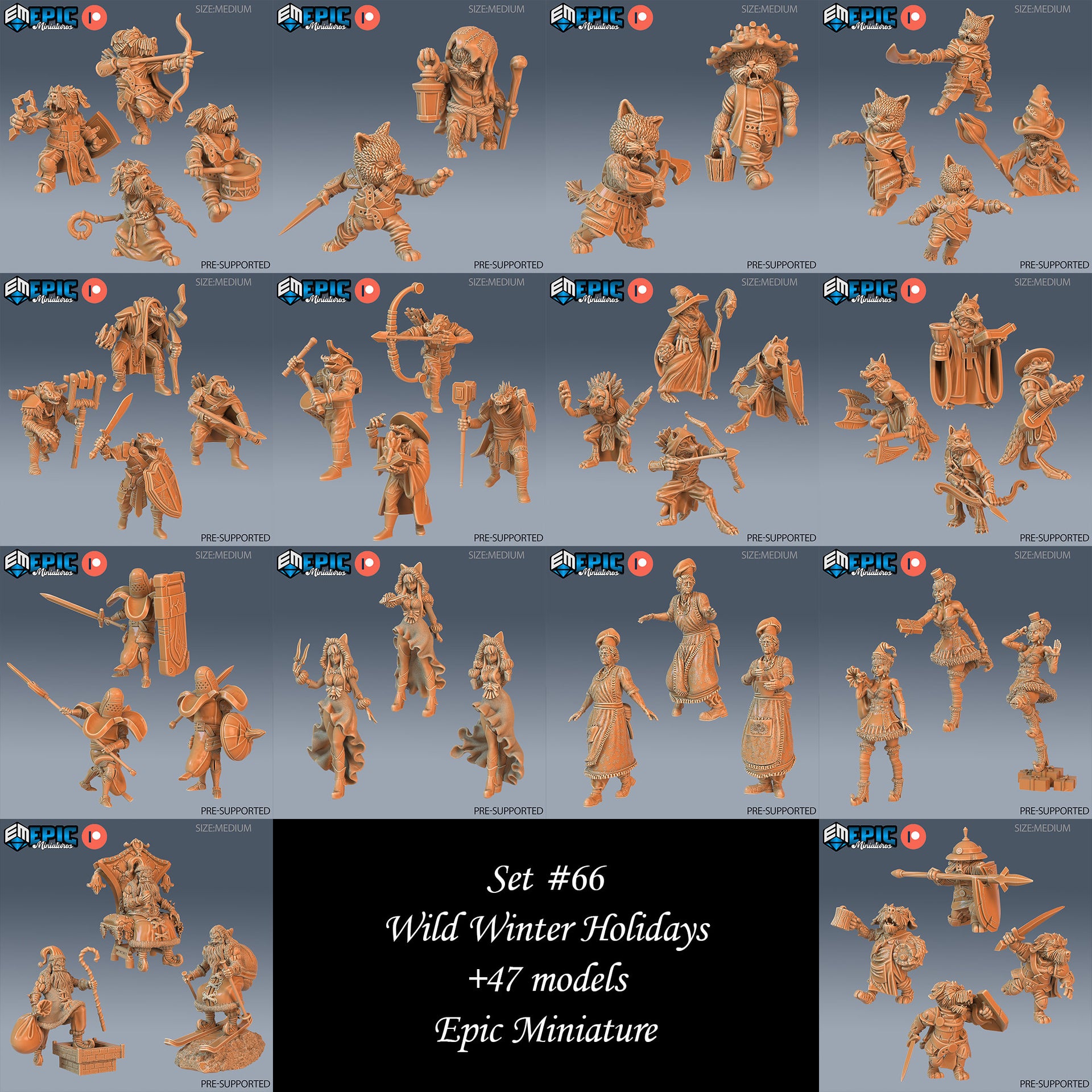 Mrs. Claus - Epic Miniatures