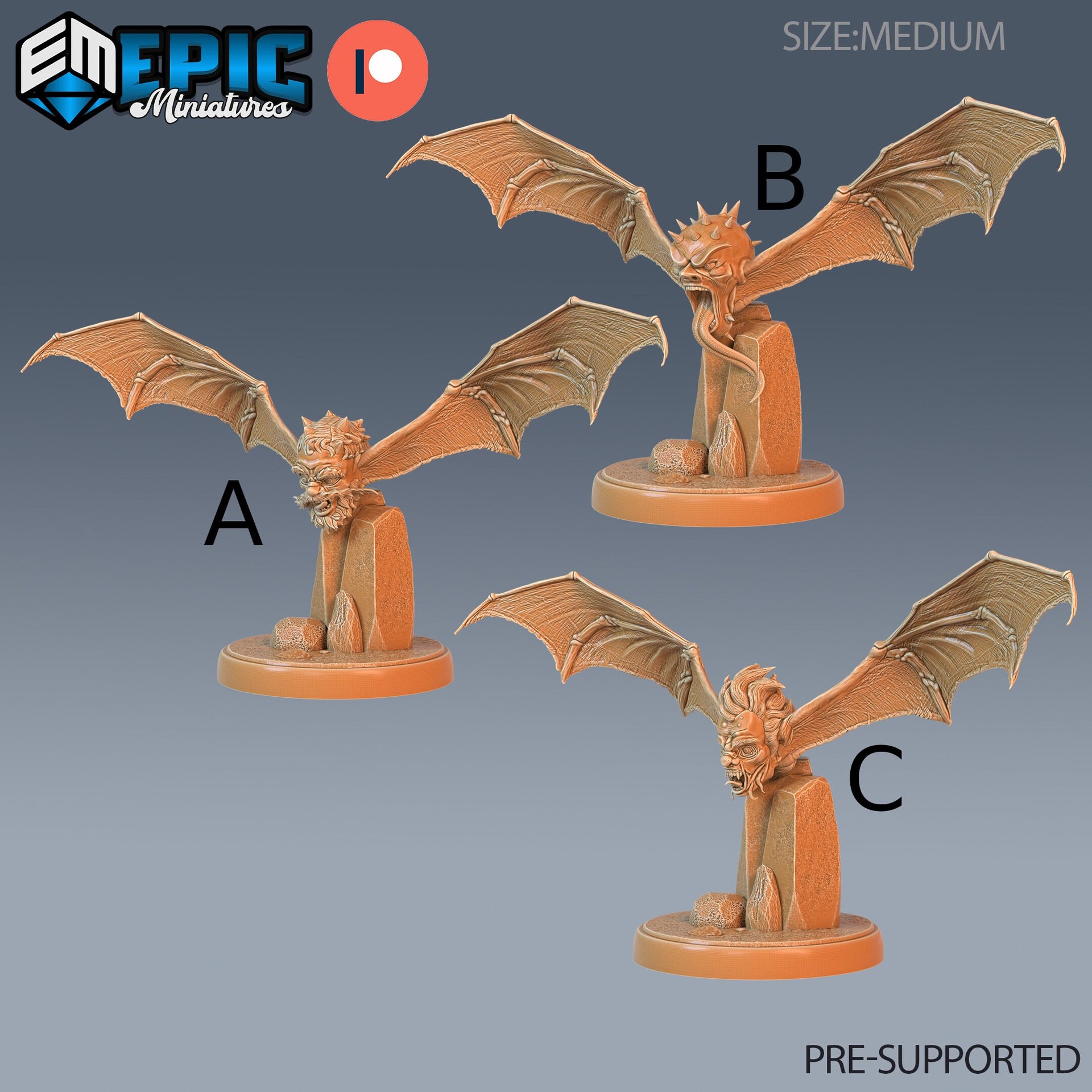 Flying Head - Epic Miniatures