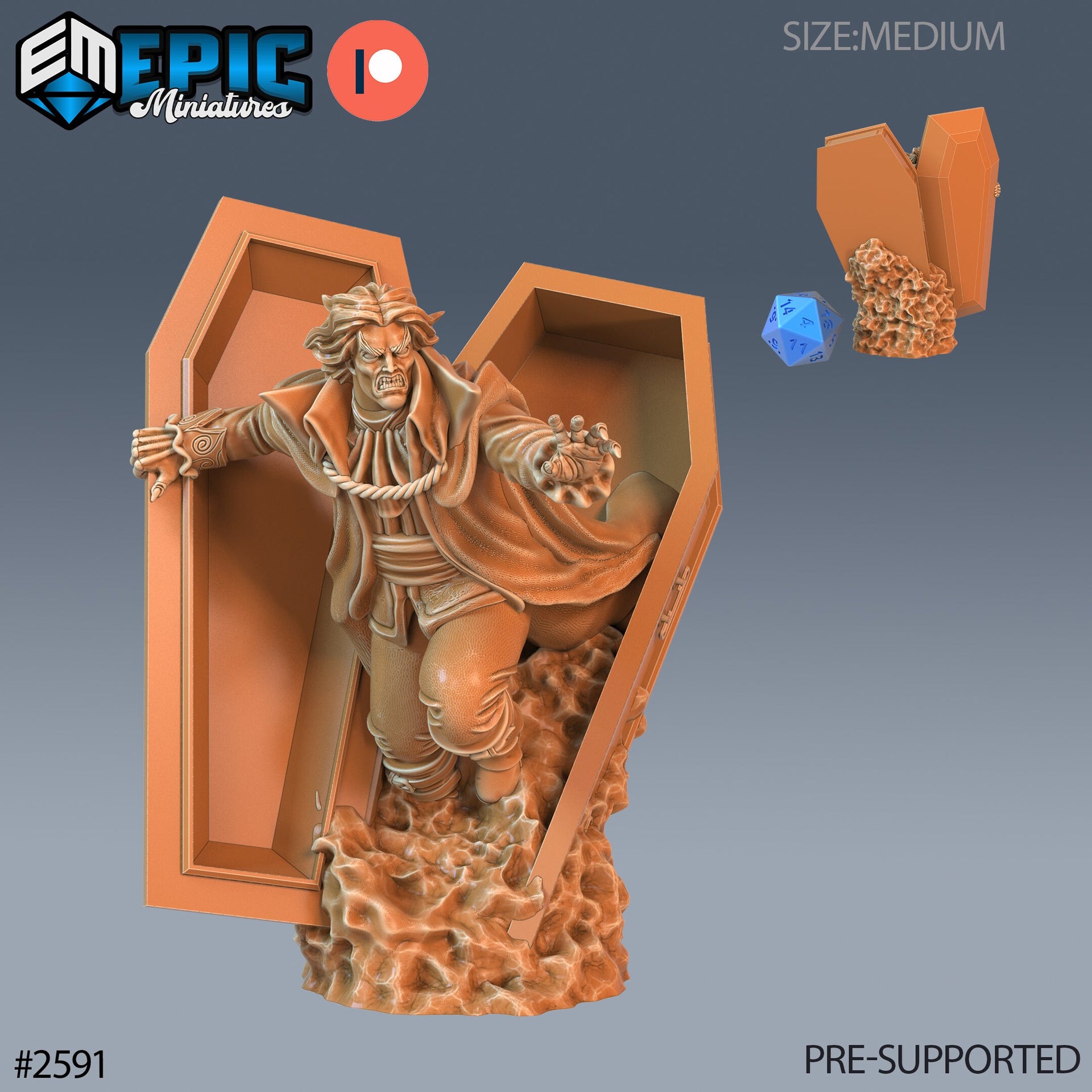 Vampire Baron - Epic Miniatures