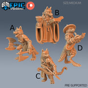 Fox Folk Tribe - Epic Miniatures