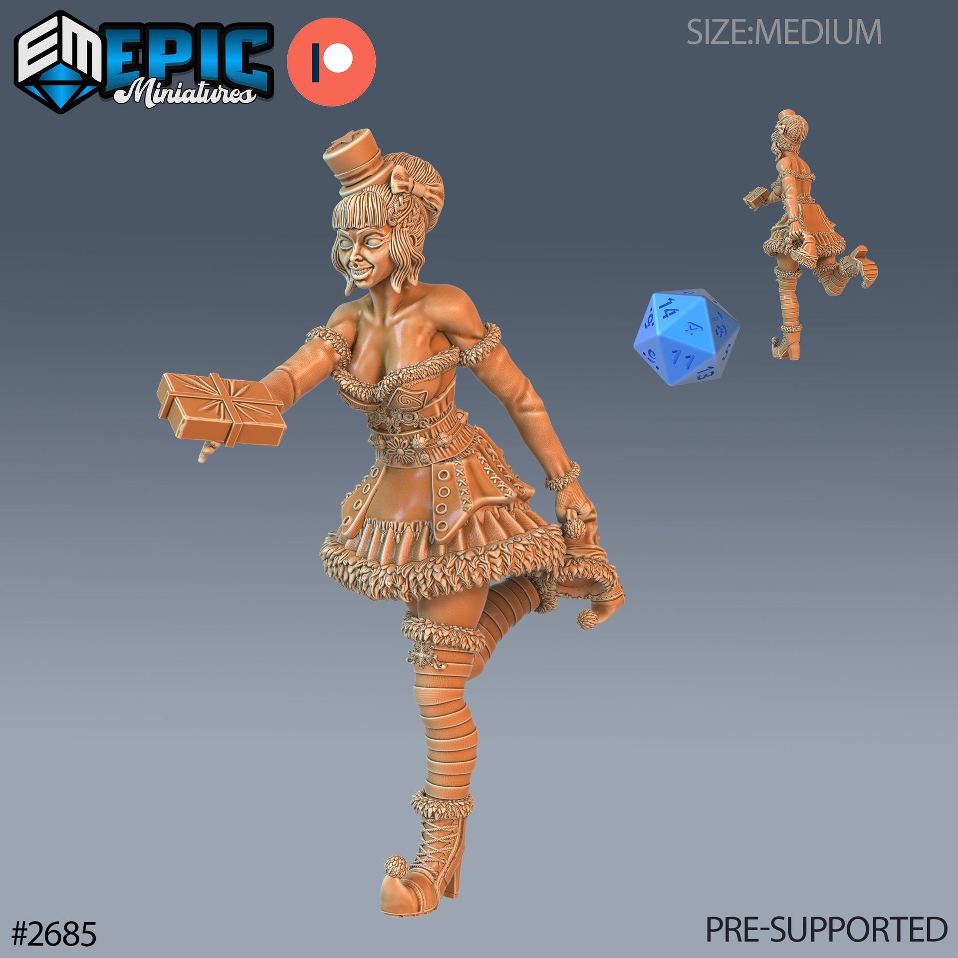 Mrs. Claus - Epic Miniatures