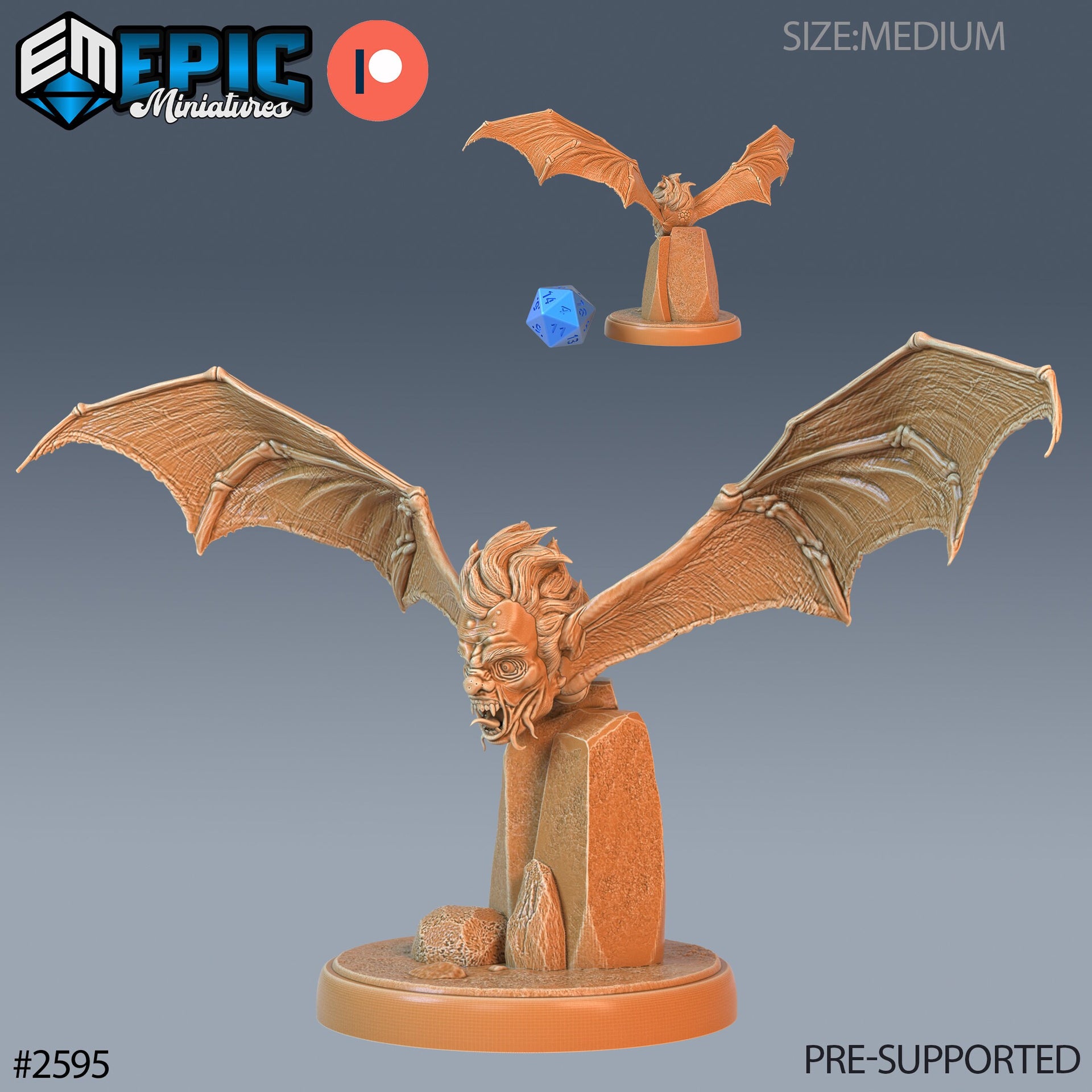 Flying Head - Epic Miniatures
