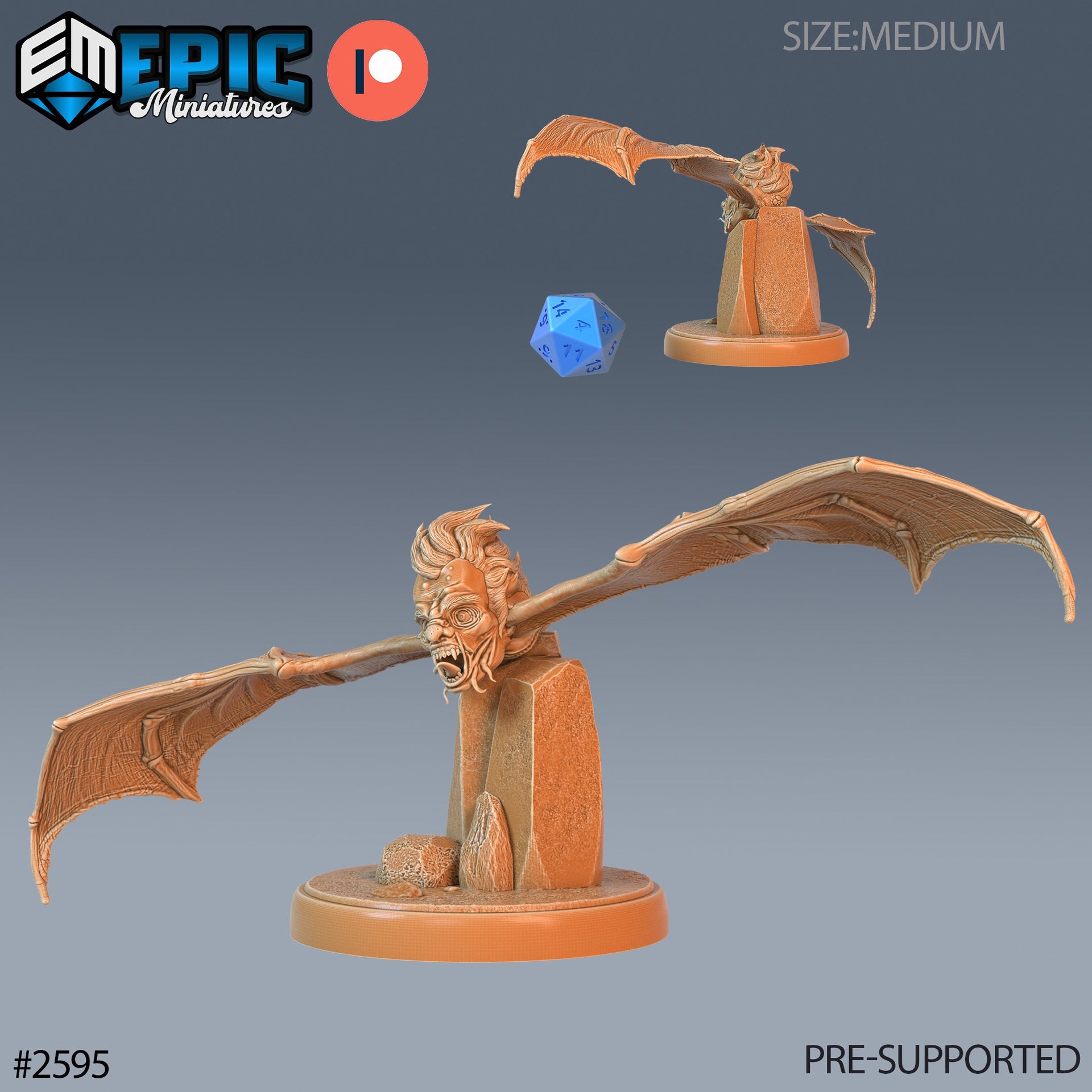 Flying Head - Epic Miniatures