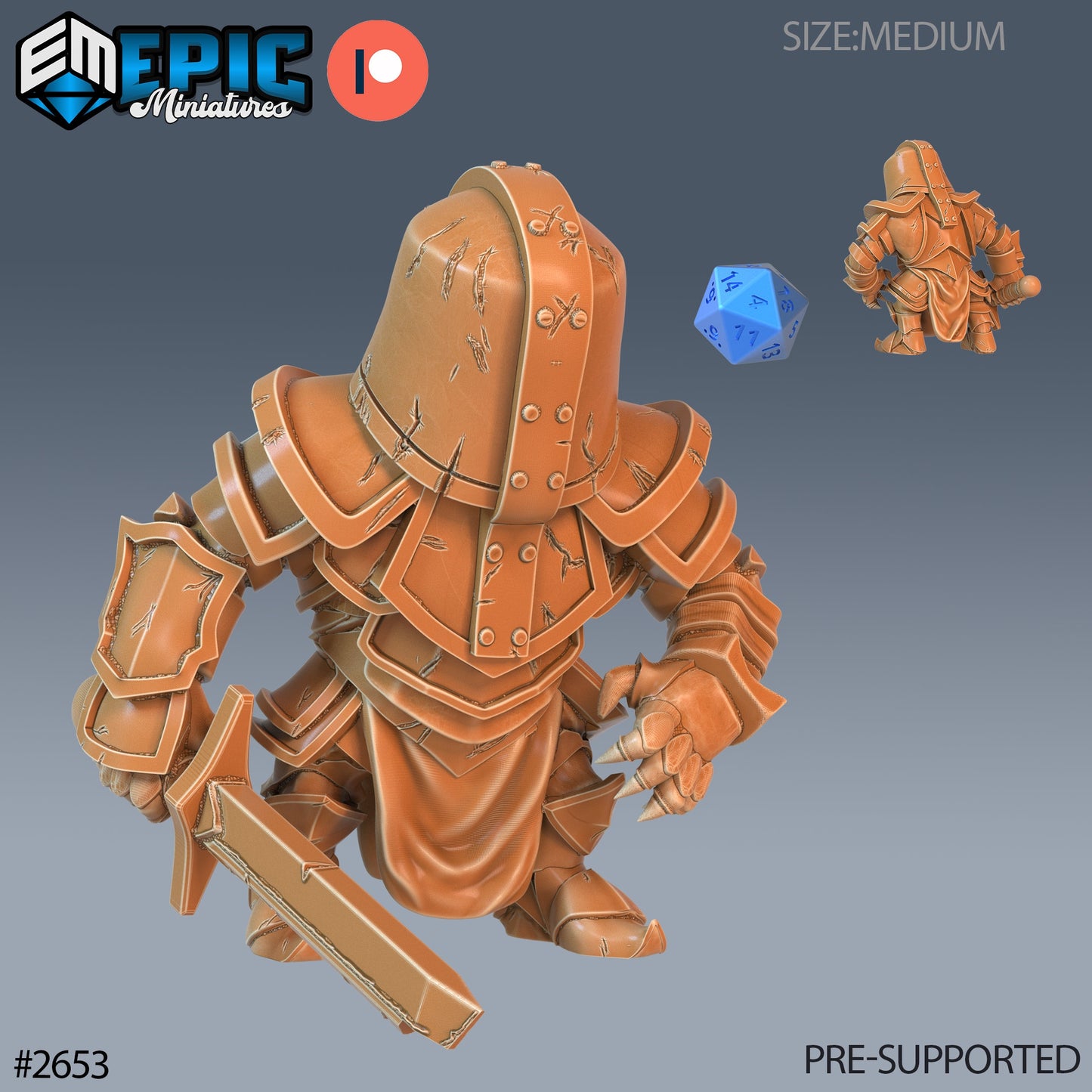 Halfling Juggernaught - Epic Miniatures