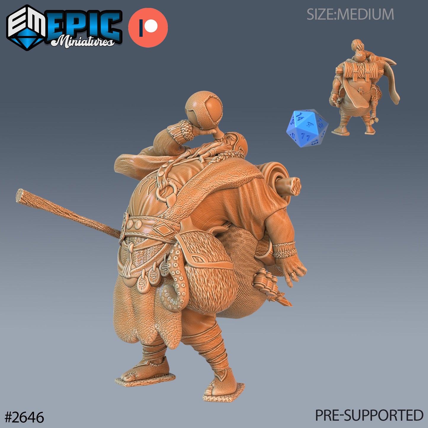 Wandering Merchant - Epic Miniatures