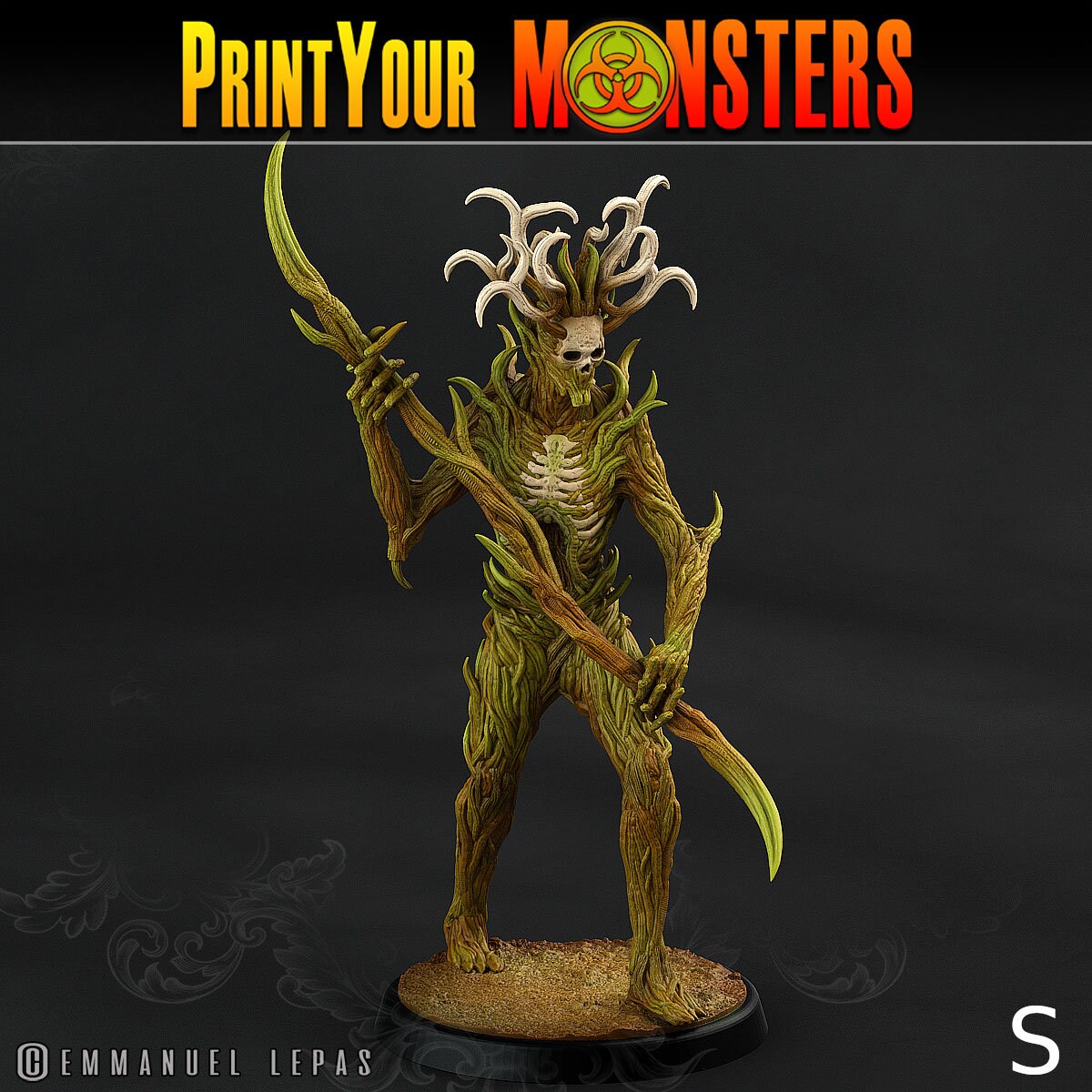 Dark Tree Men, Dryad Demons - Print Your Monsters