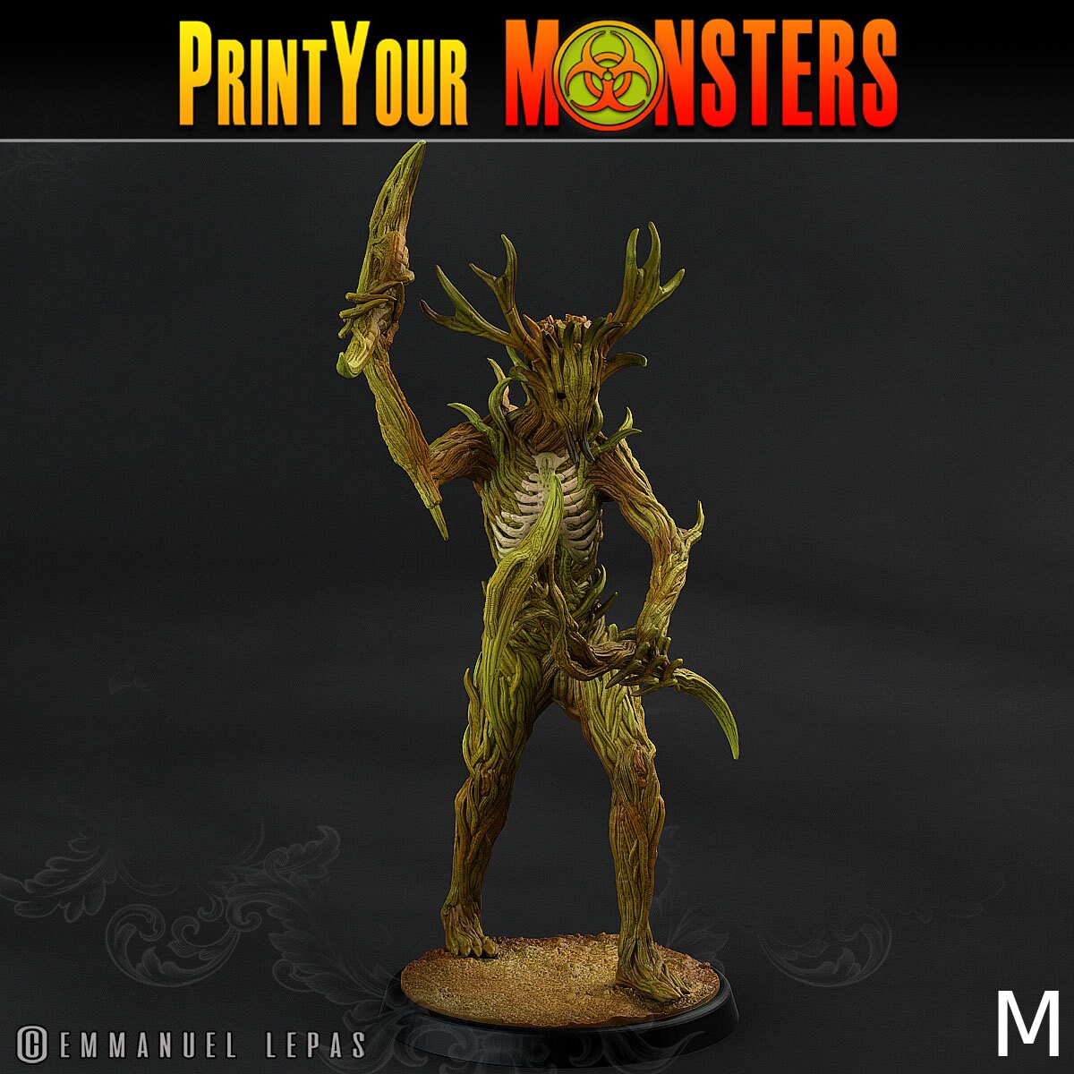 Dark Tree Men, Dryad Demons - Print Your Monsters