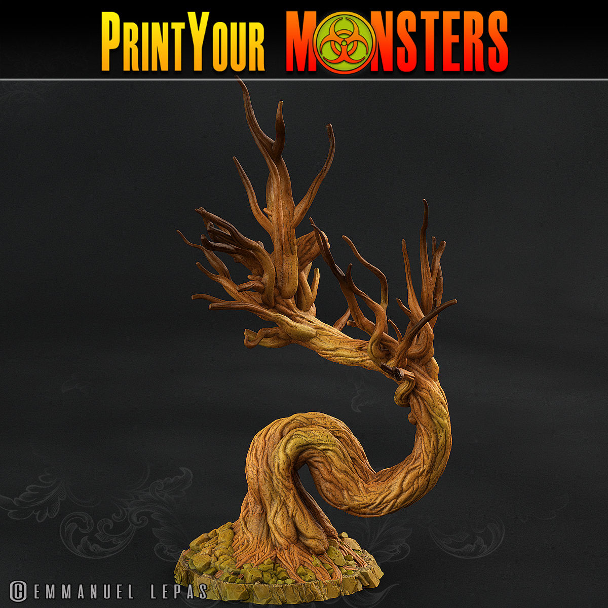 2x Creepy Dark Trees - Print Your Monsters