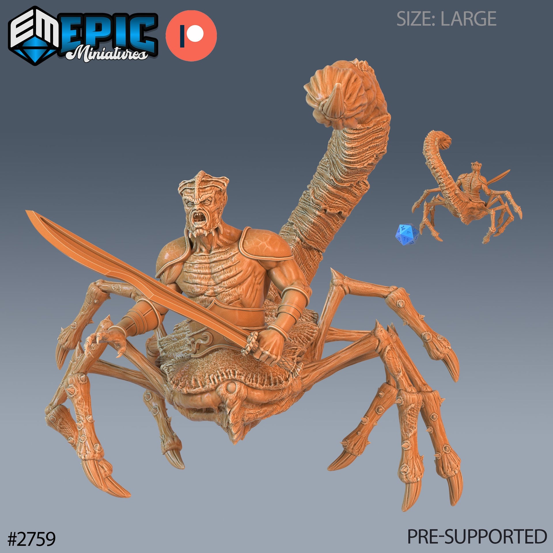 Scorpion Demon- Epic Miniatures