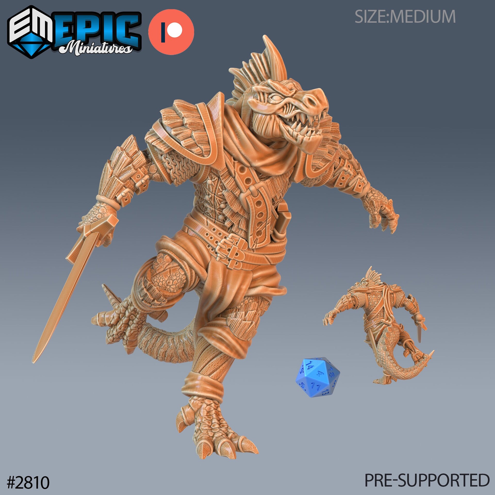 Lizardman Tribe - Epic Miniatures